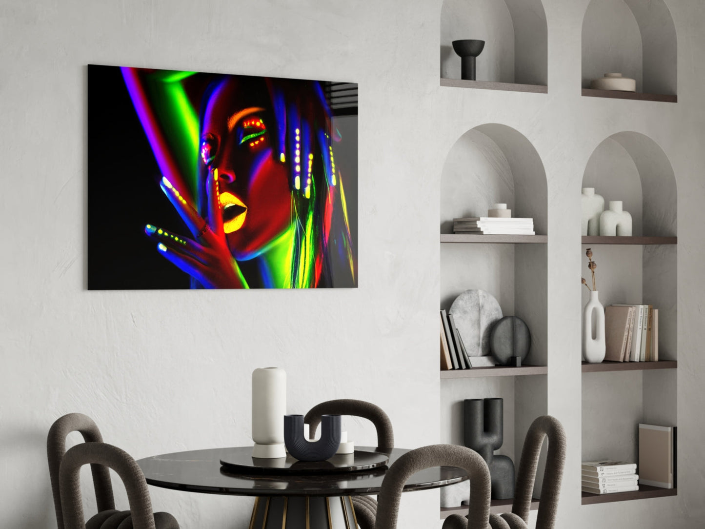 Insigneart USA Insigneart USA Female Portrait 28 Glass Wall Art