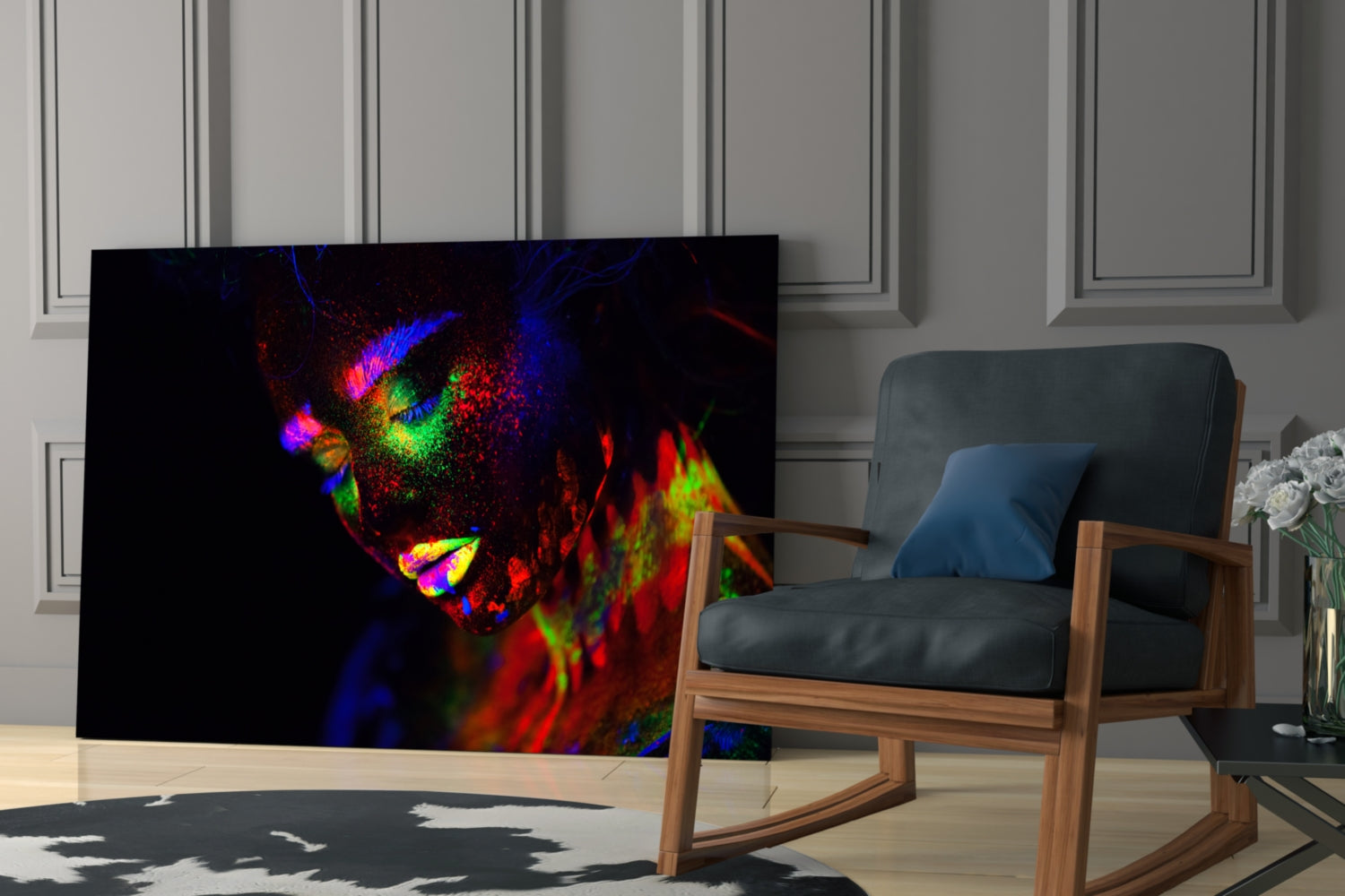 Insigneart USA Insigneart USA Female Portrait 30 Glass Wall Art