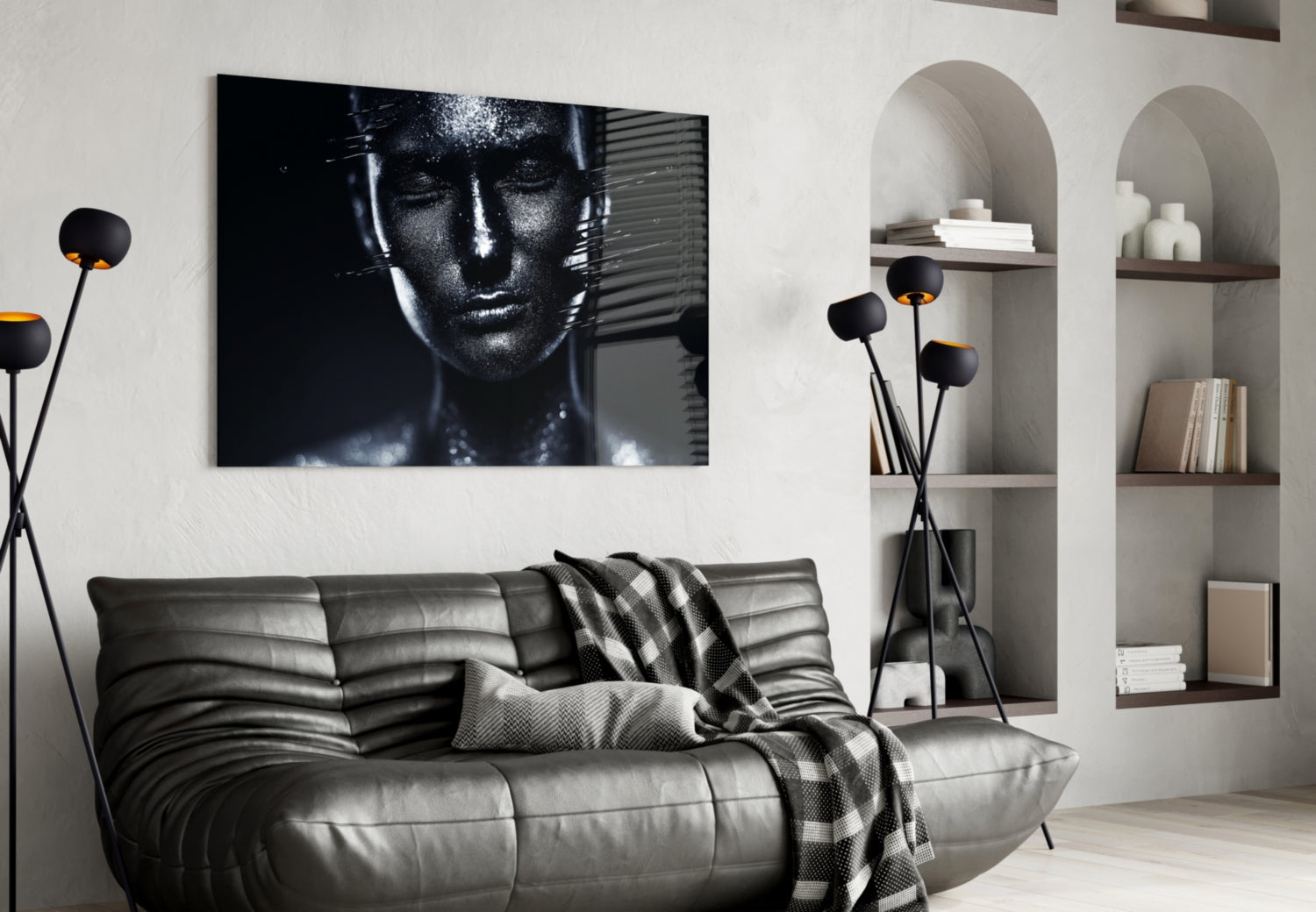 Insigneart USA Insigneart USA Female Portrait 35 Glass Wall Art