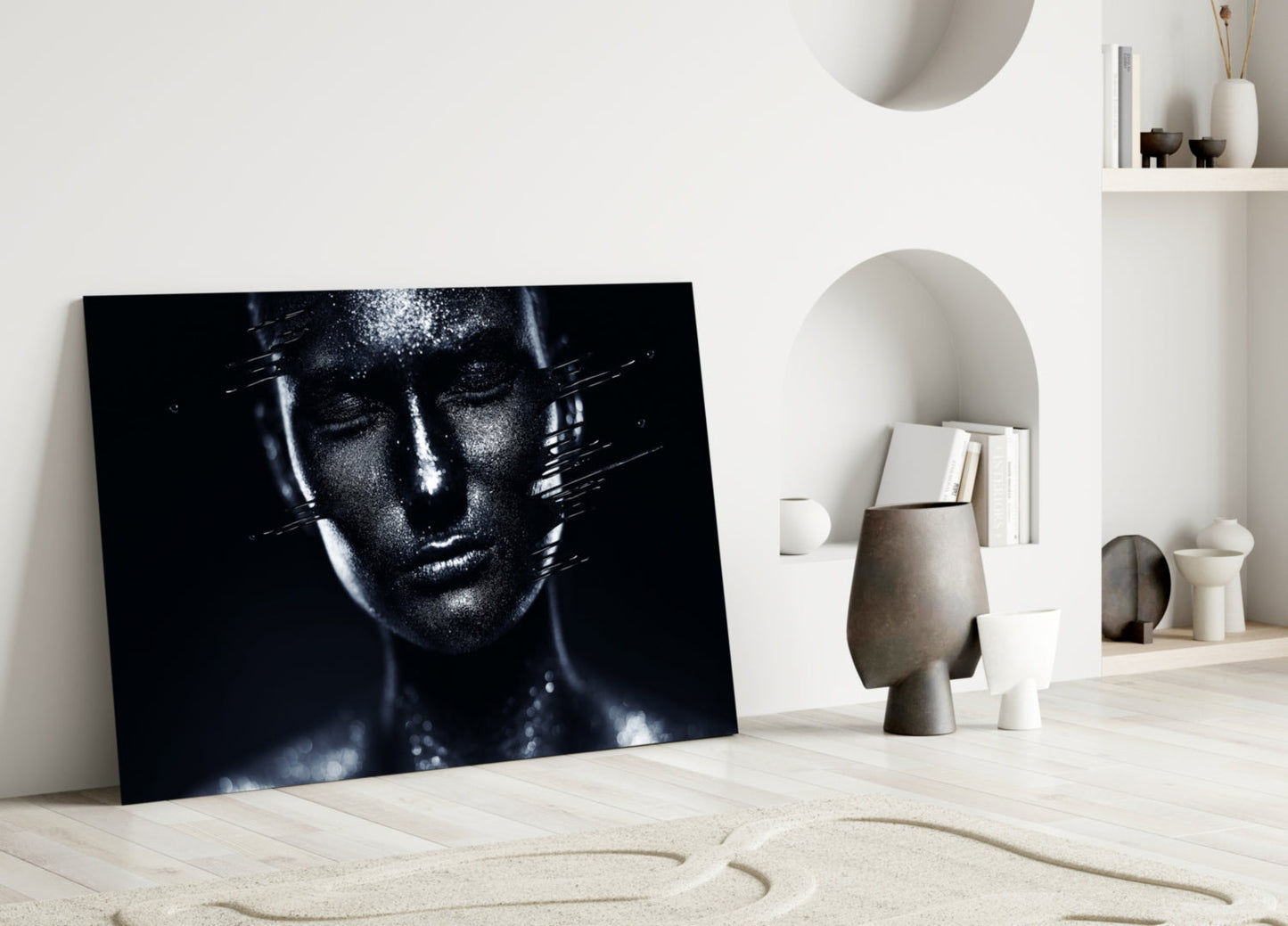 Insigneart USA Insigneart USA Female Portrait 35 Glass Wall Art