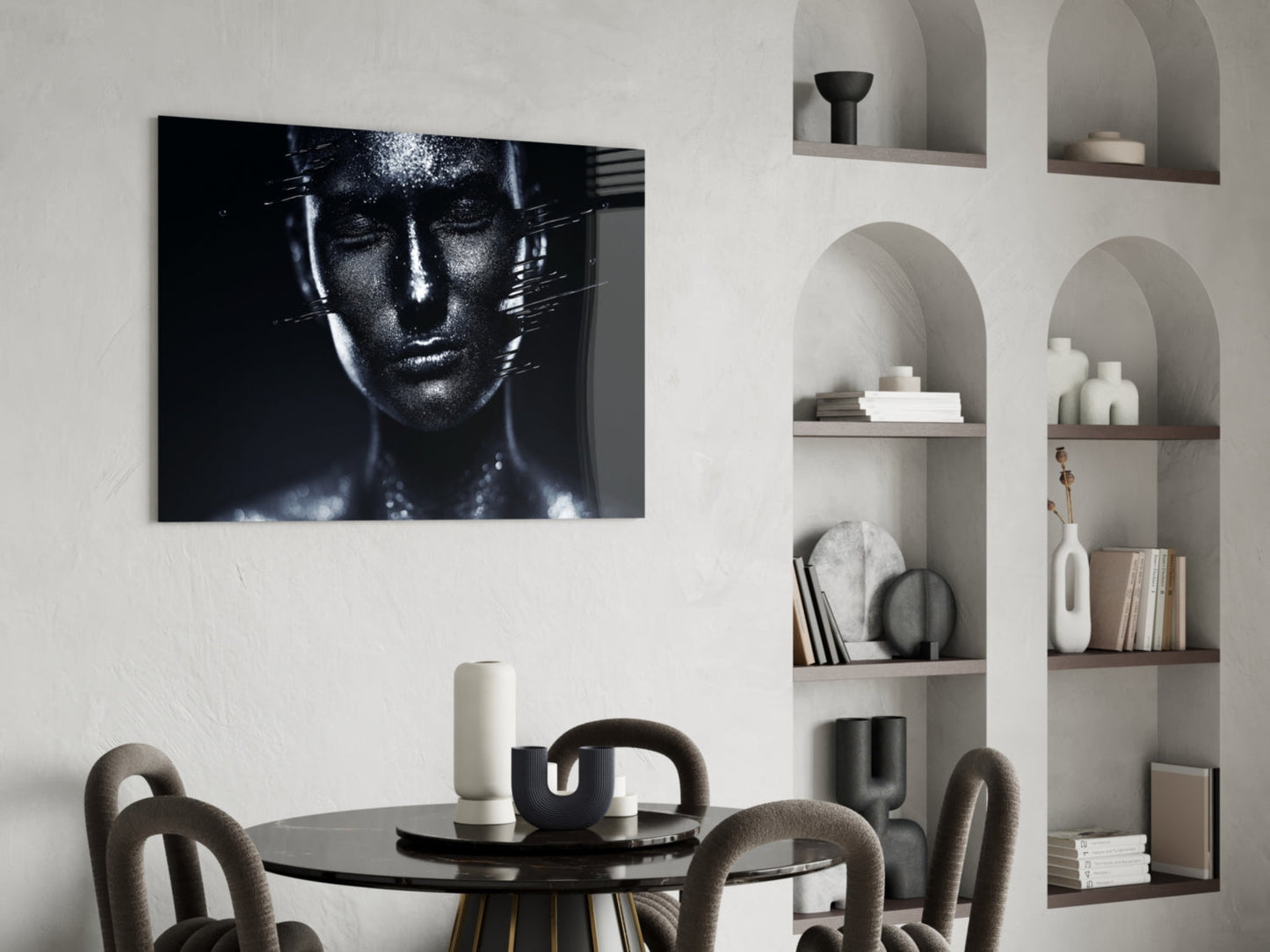 Insigneart USA Insigneart USA Female Portrait 35 Glass Wall Art
