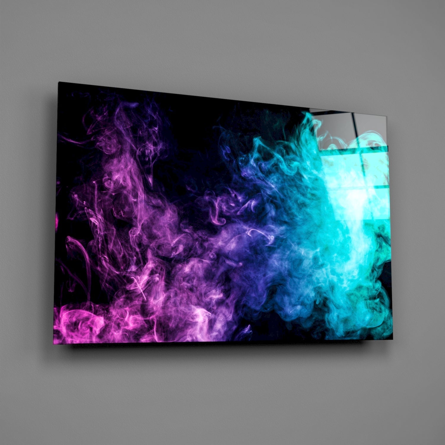 Insigneart USA Insigneart USA Colored Smoke Glass Wall Art