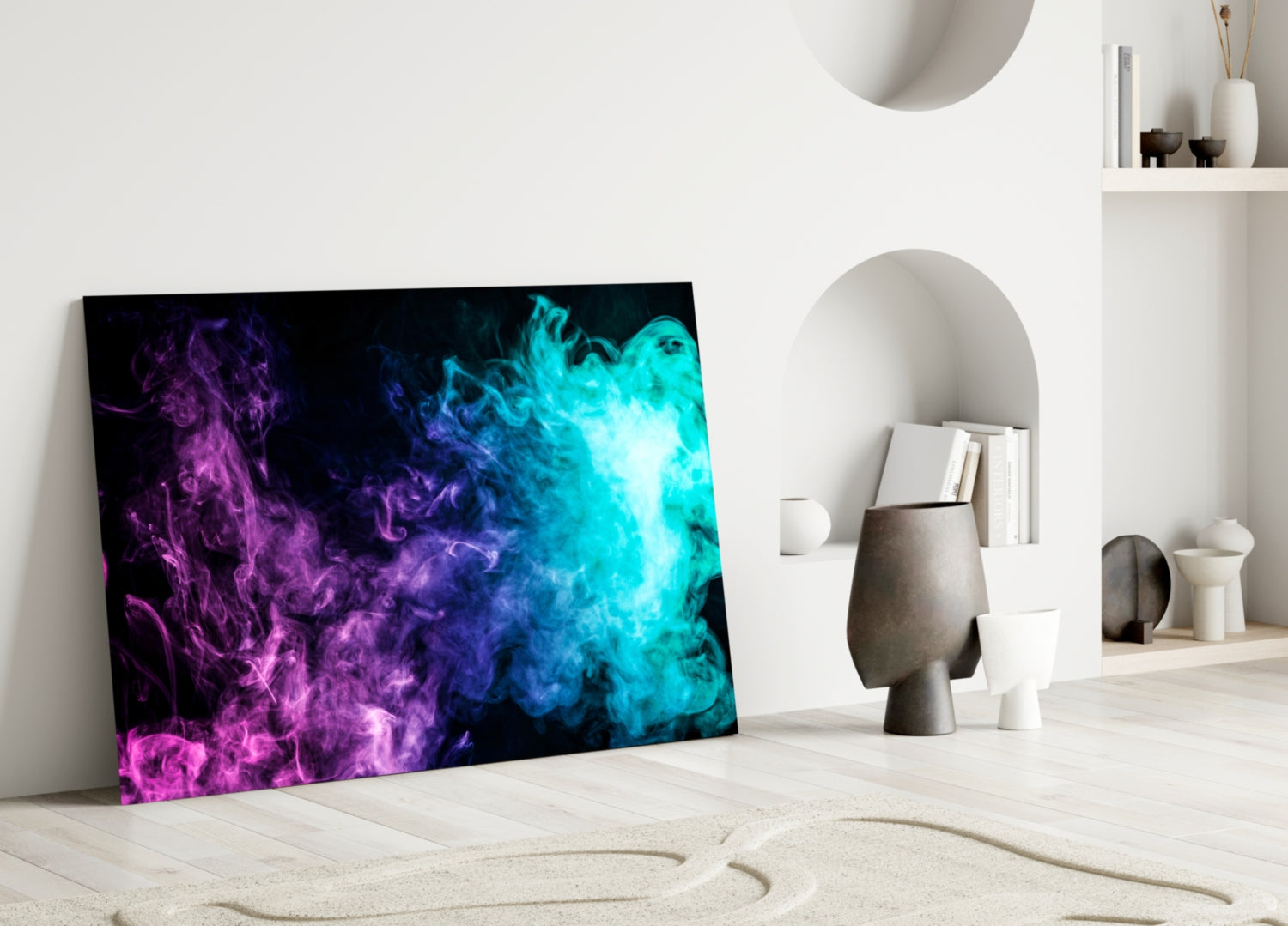 Insigneart USA Insigneart USA Colored Smoke Glass Wall Art