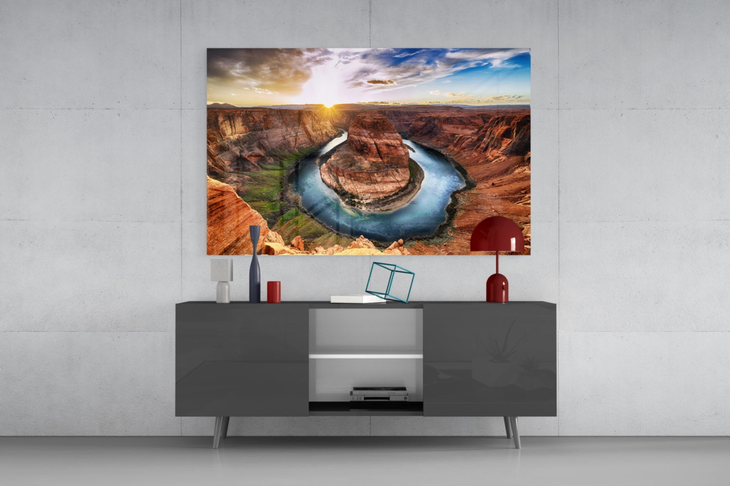 Insigneart USA Insigneart USA Canyon Glass Wall Art