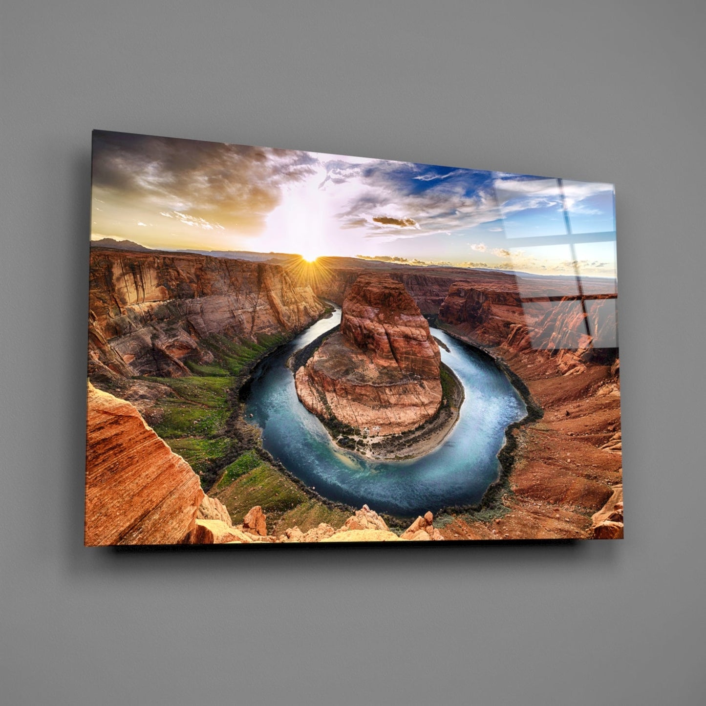 Insigneart USA Insigneart USA Canyon Glass Wall Art