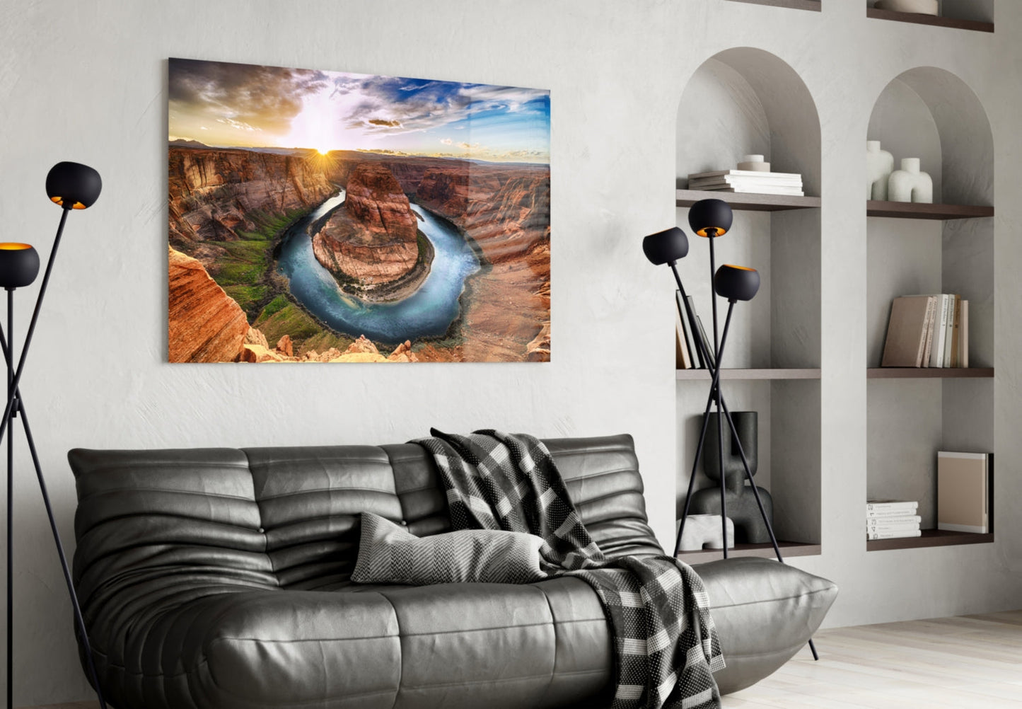 Insigneart USA Insigneart USA Canyon Glass Wall Art