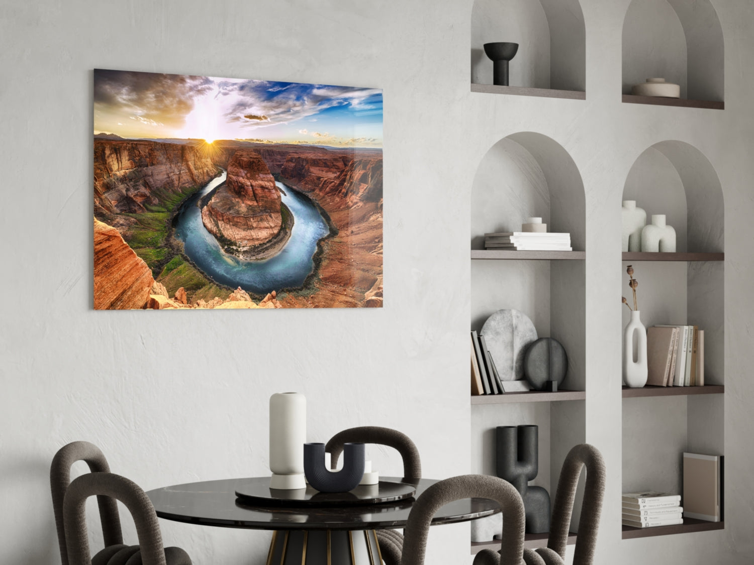 Insigneart USA Insigneart USA Canyon Glass Wall Art