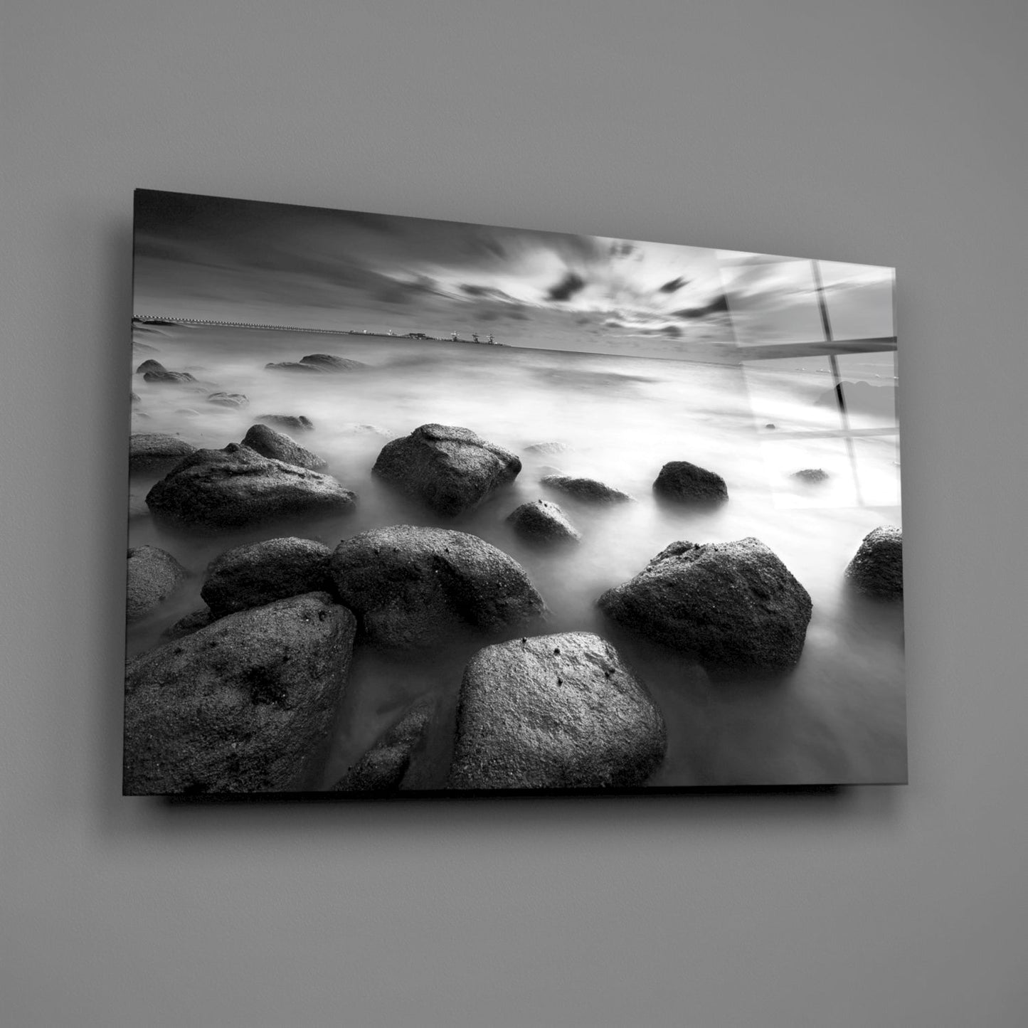 Insigneart USA Insigneart USA Cliffs Glass Wall Art