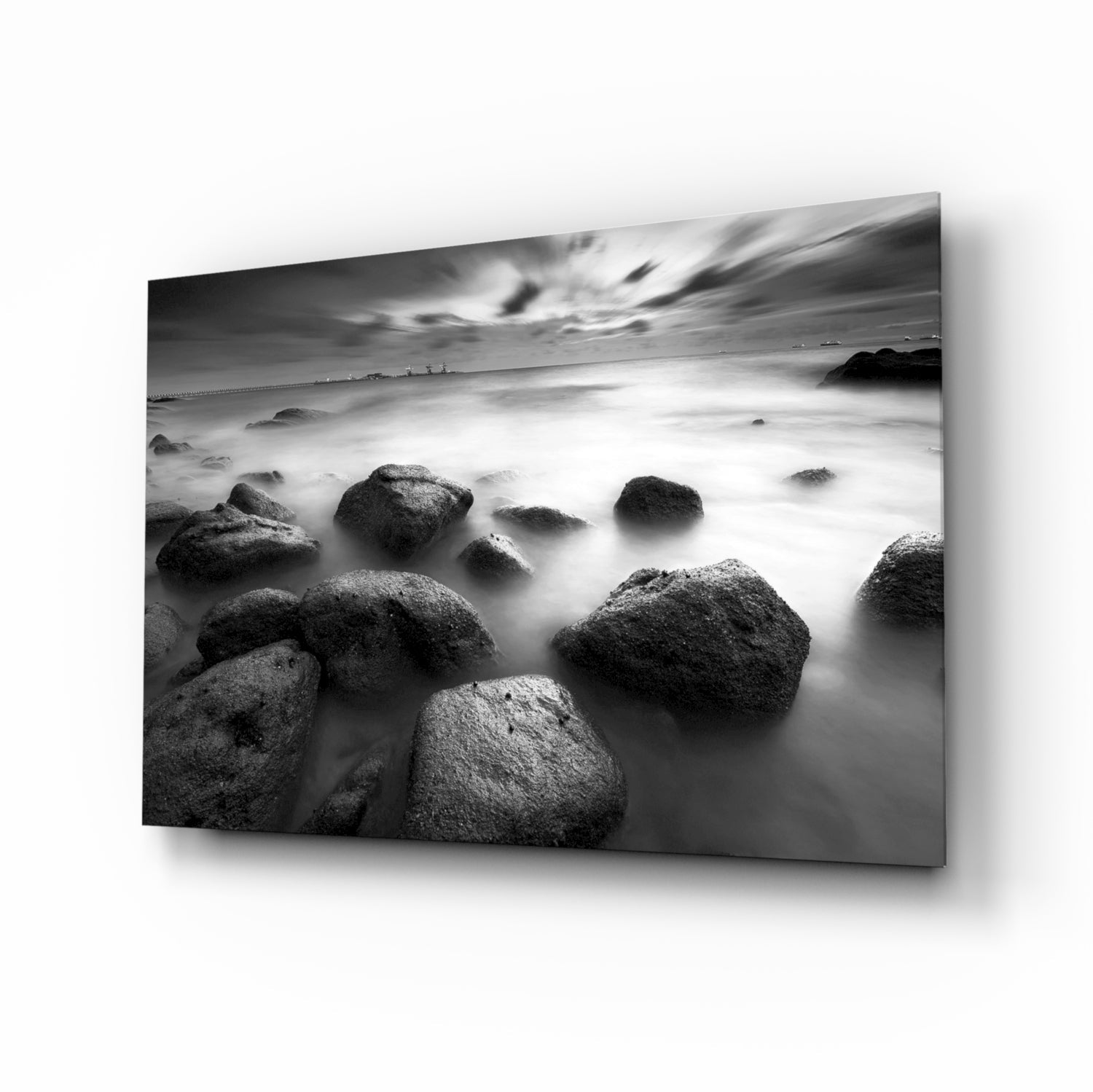 Insigneart USA Insigneart USA Cliffs Glass Wall Art