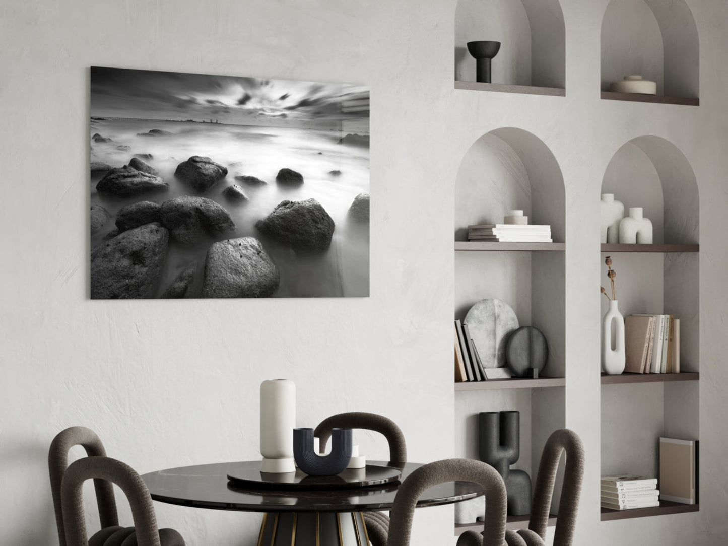 Insigneart USA Insigneart USA Cliffs Glass Wall Art