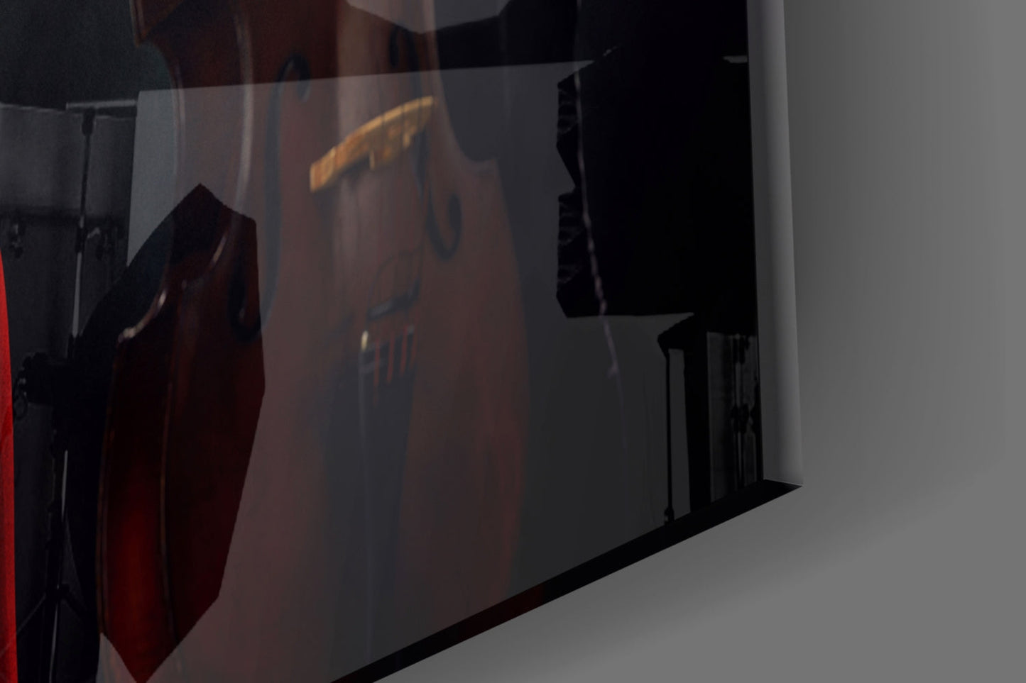 Insigneart USA Insigneart USA Female Musician Glass Wall Art