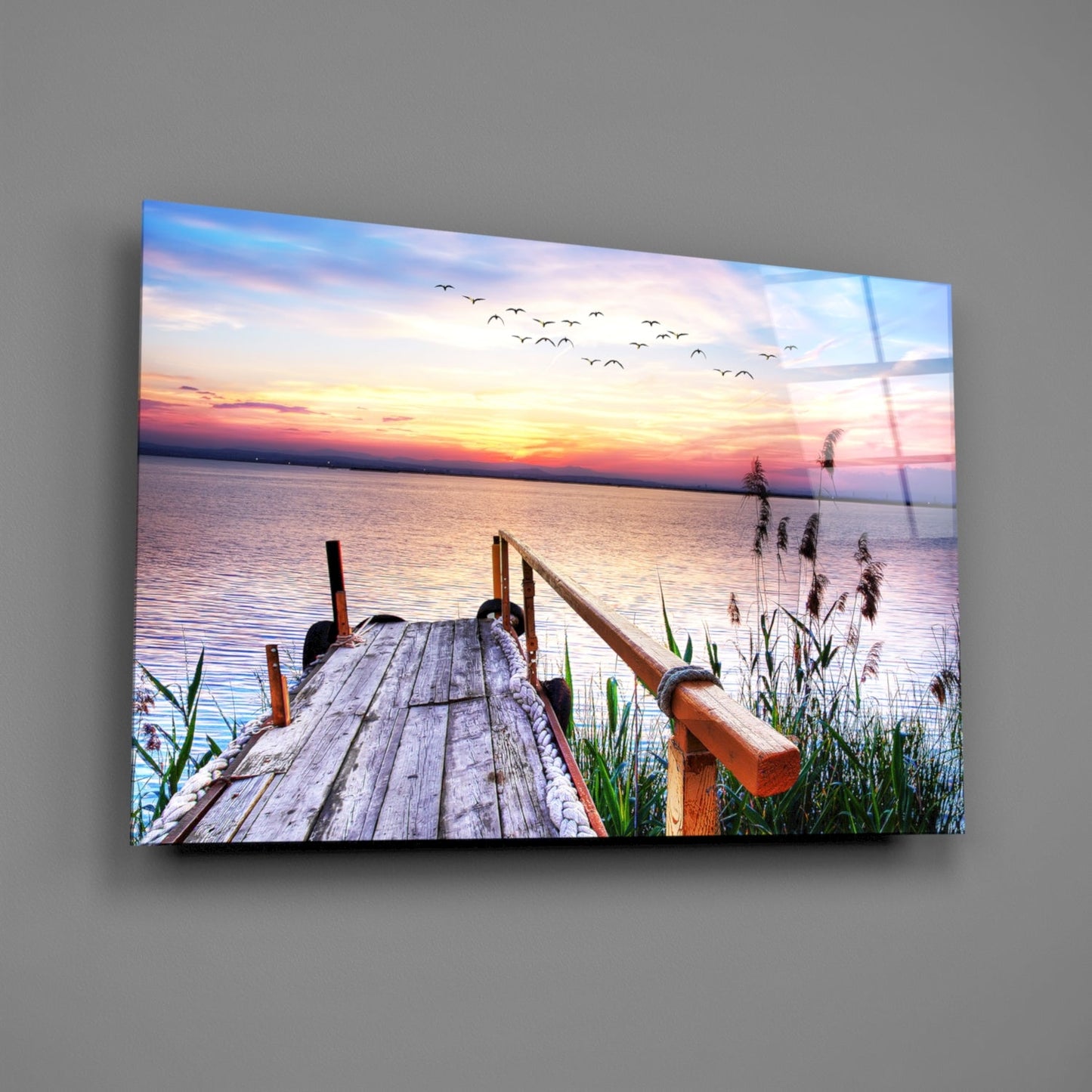 Insigneart USA Insigneart USA Dock Glass Wall Art