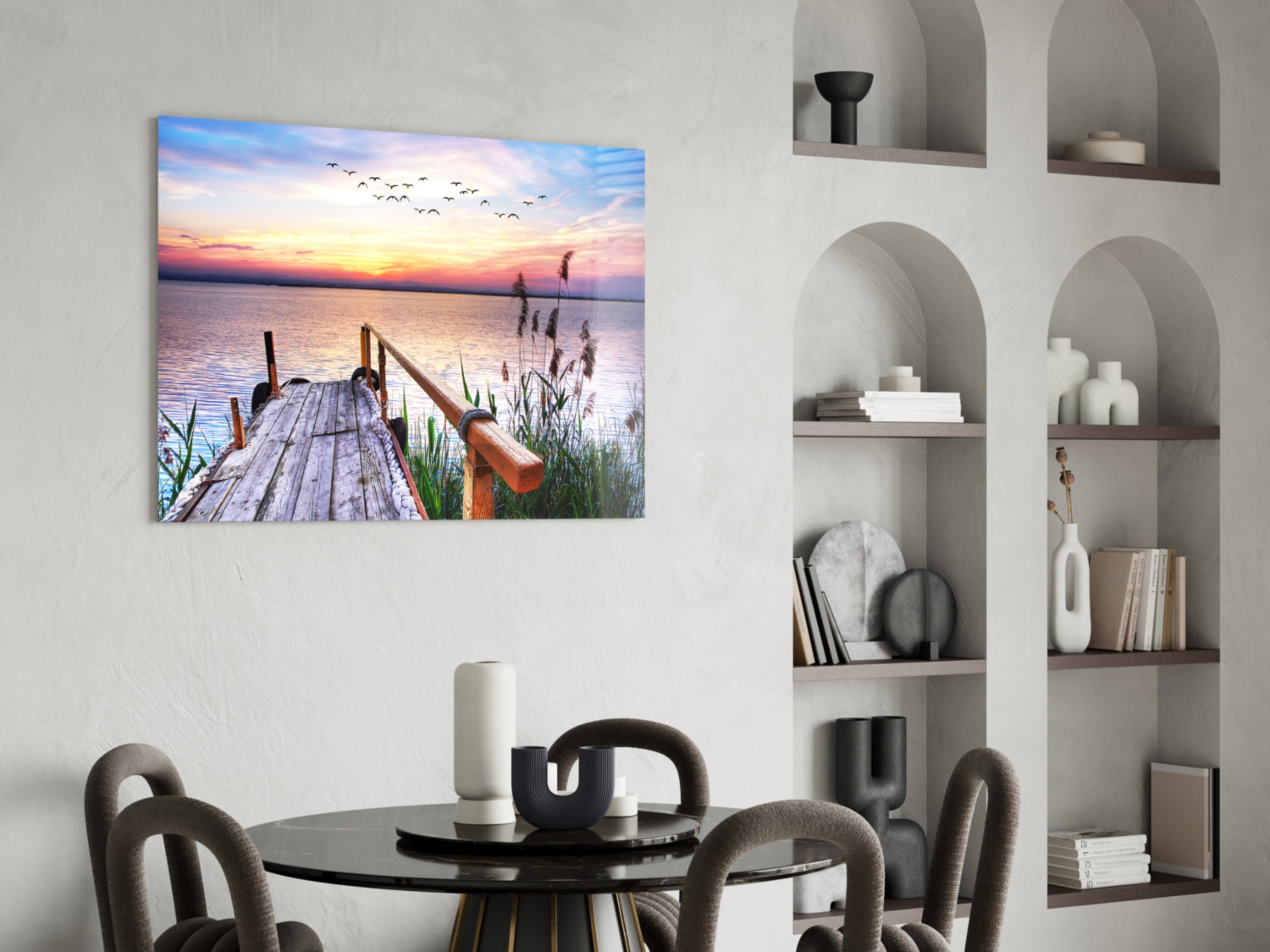 Insigneart USA Insigneart USA Dock Glass Wall Art