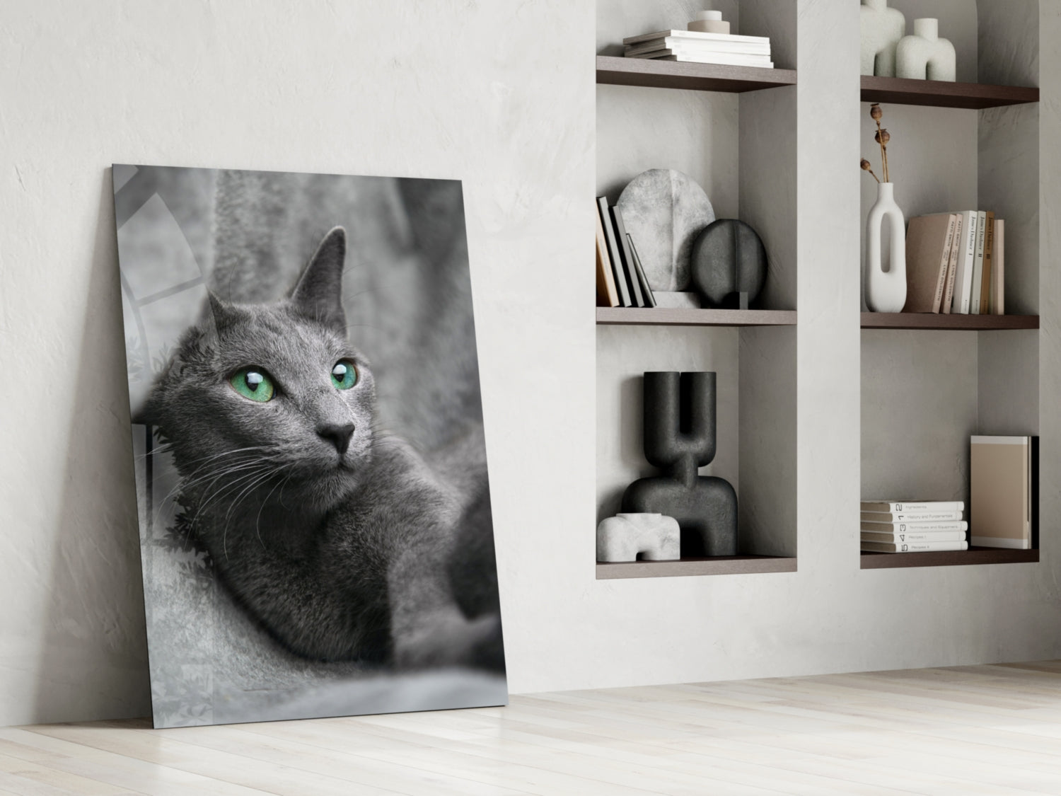 Insigneart USA Insigneart USA Cat Glass Wall Art