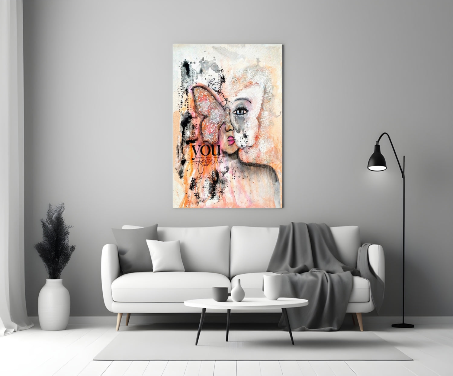 Insigneart USA Insigneart USA Abstract Woman Glass Wall Art