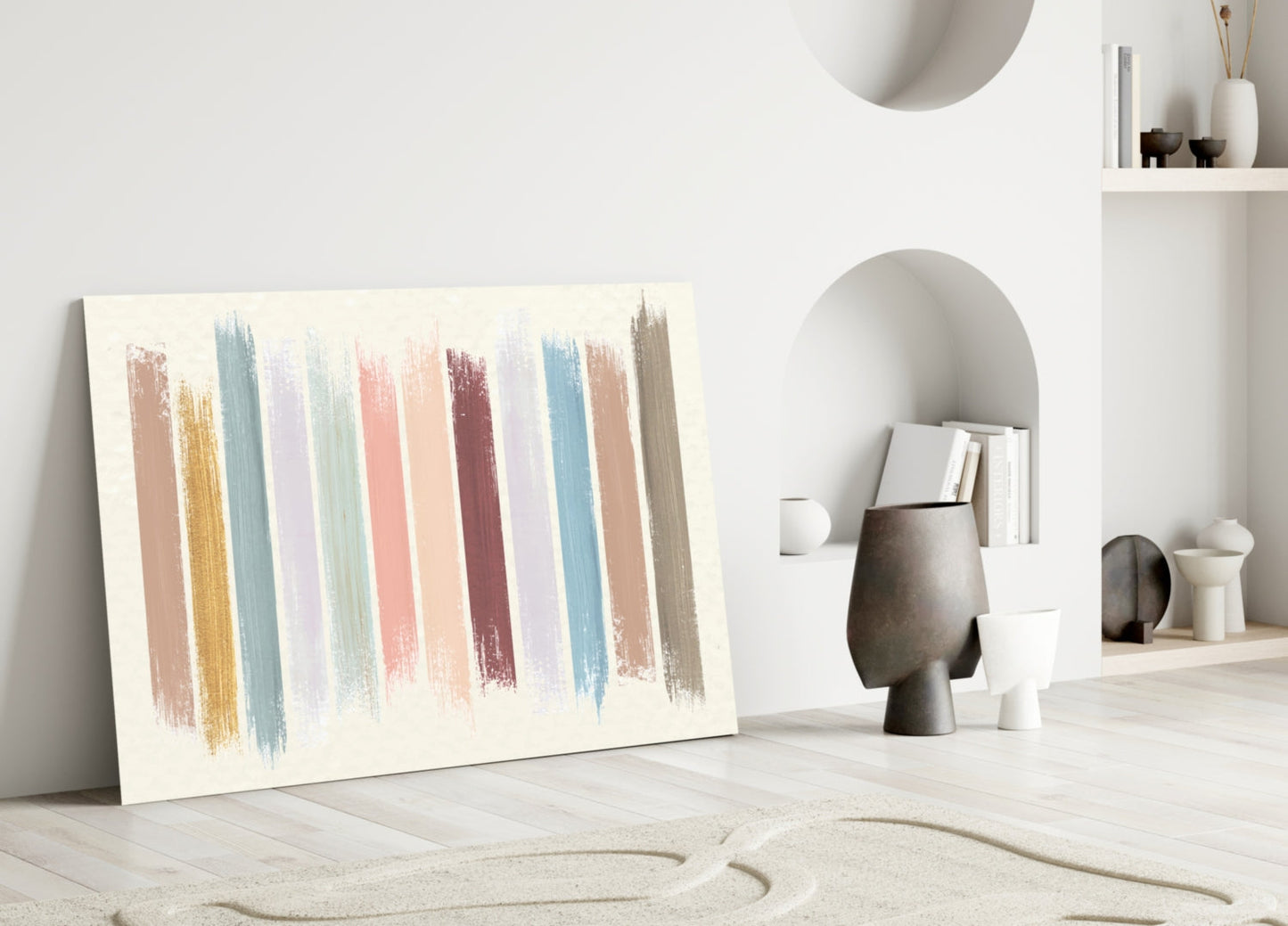 Insigneart USA Insigneart USA Colored Lines Glass Wall Art