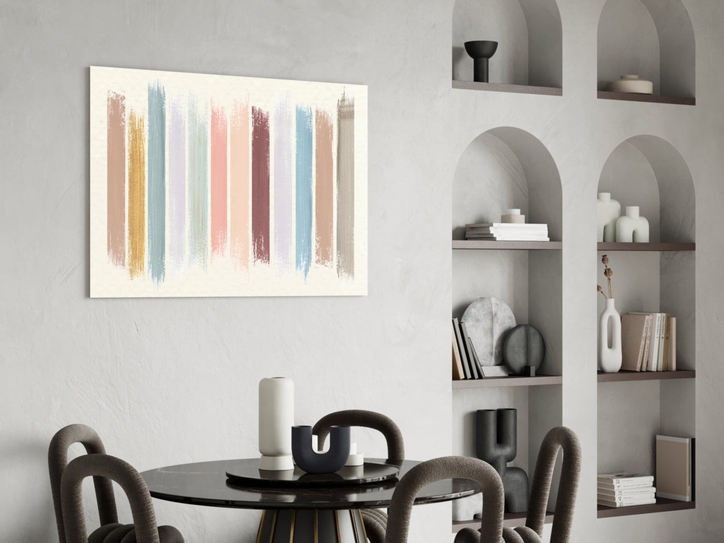 Insigneart USA Insigneart USA Colored Lines Glass Wall Art