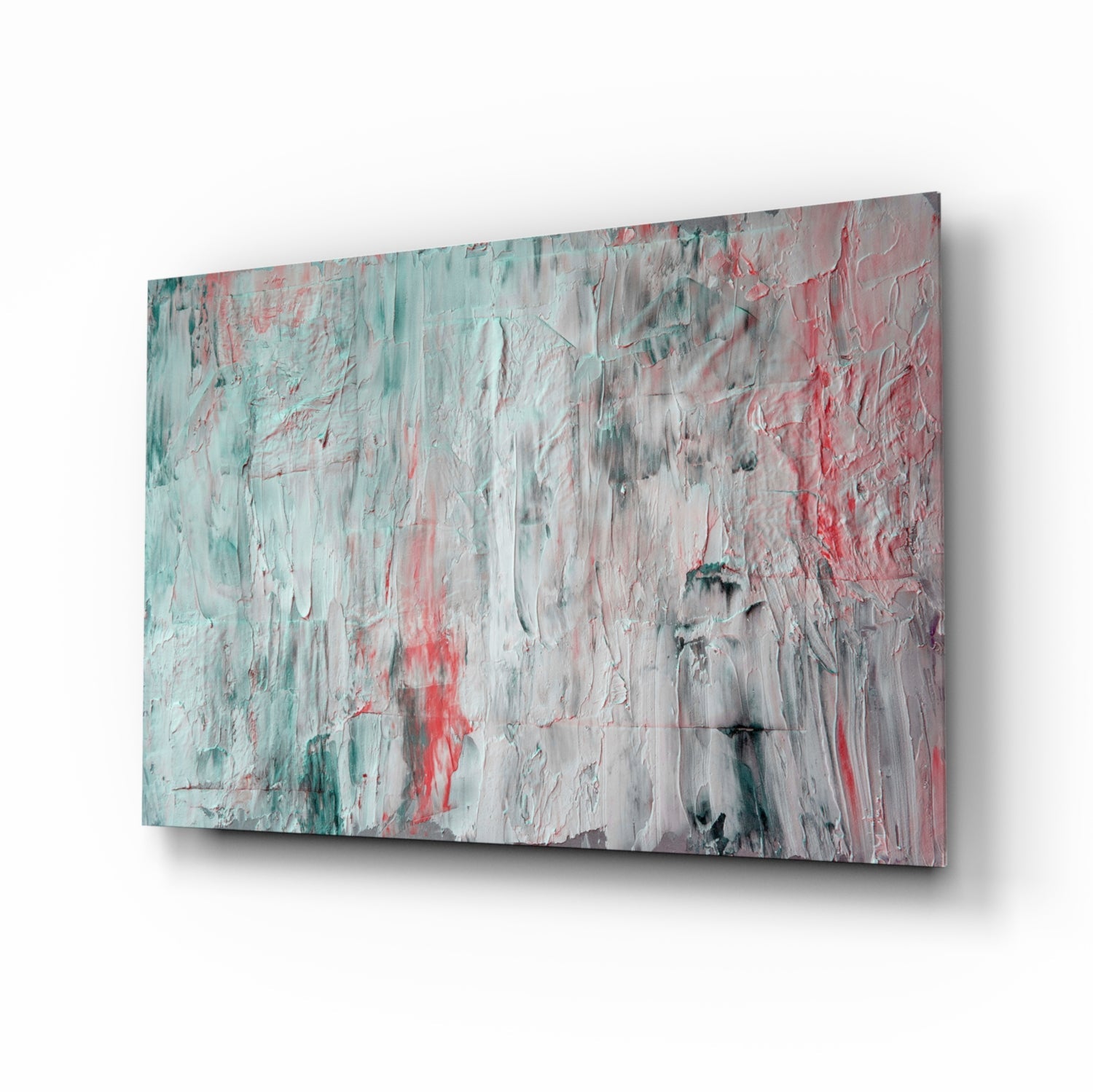 Insigneart USA Insigneart USA Oil Art Effect Abstract Pattern Glass Wall Art