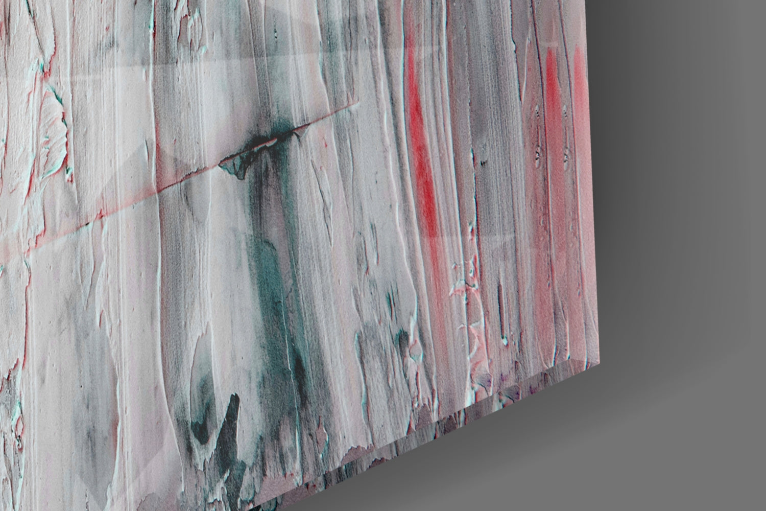 Insigneart USA Insigneart USA Oil Art Effect Abstract Pattern Glass Wall Art