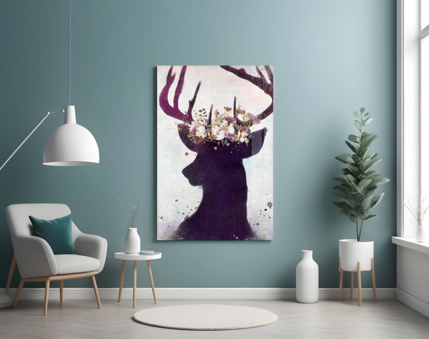 Insigneart USA Insigneart USA Deer Glass Wall Art