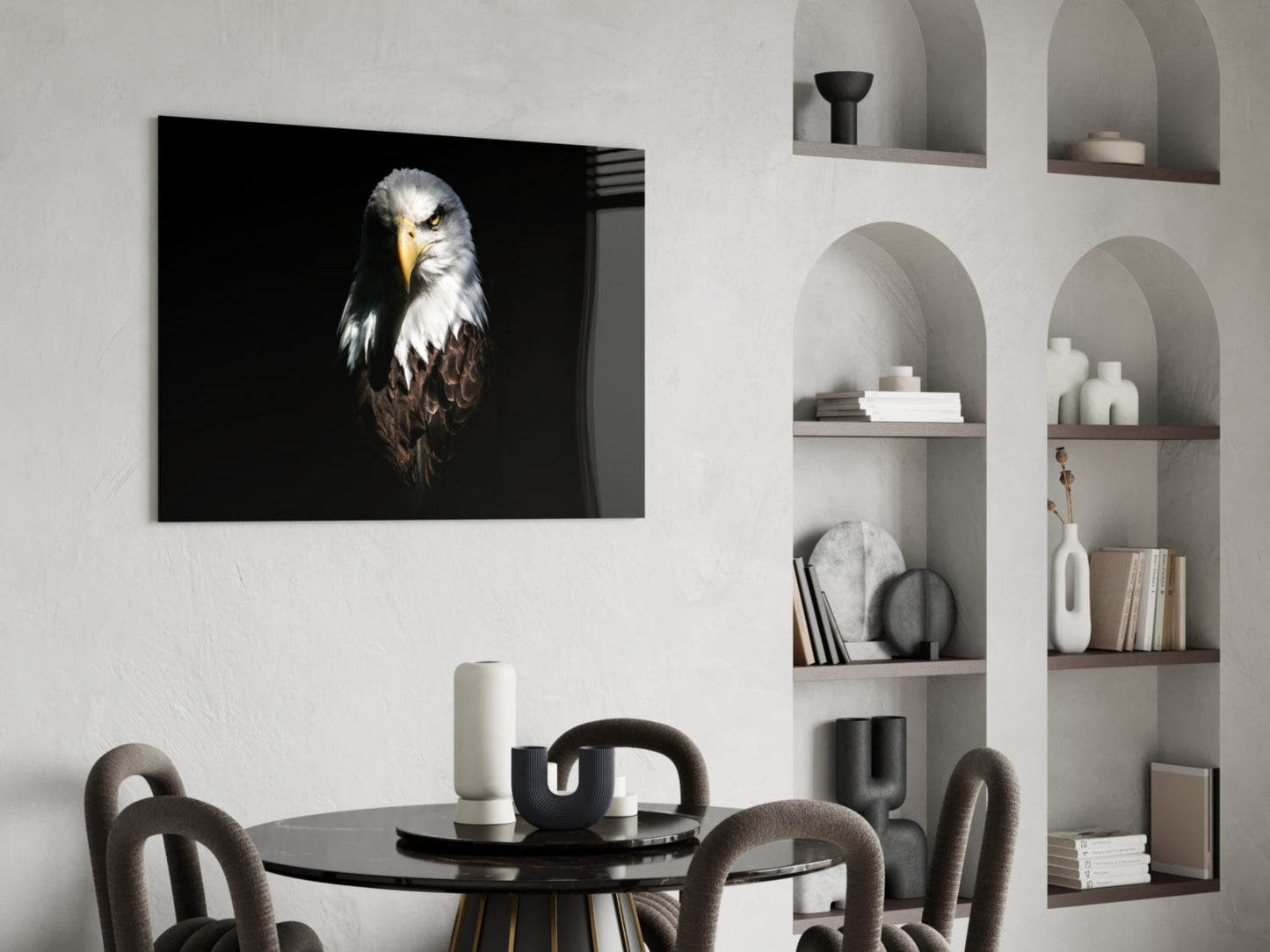 Insigneart USA Insigneart USA Eagle Glass Wall Art