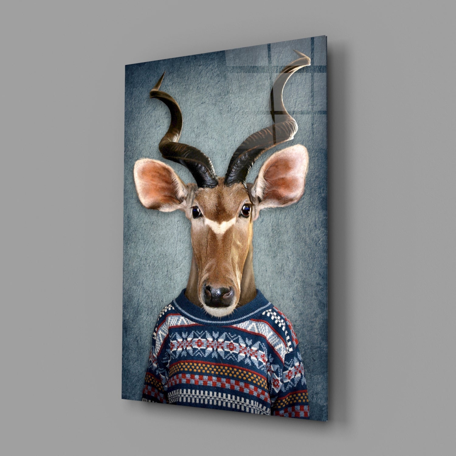 Insigneart USA Insigneart USA Deer Head Glass Wall Art