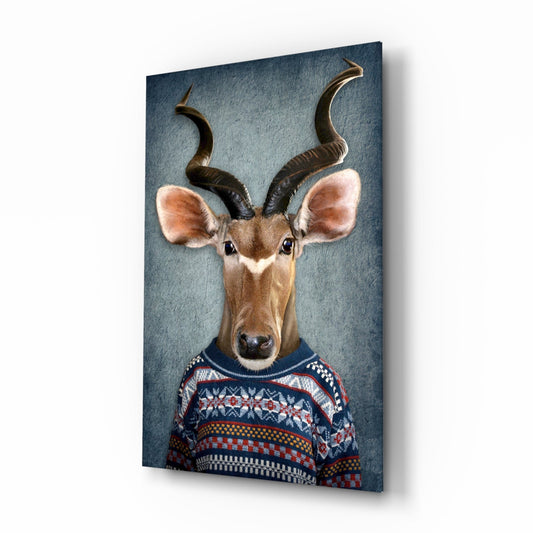 Insigneart USA Insigneart USA Deer Head Glass Wall Art