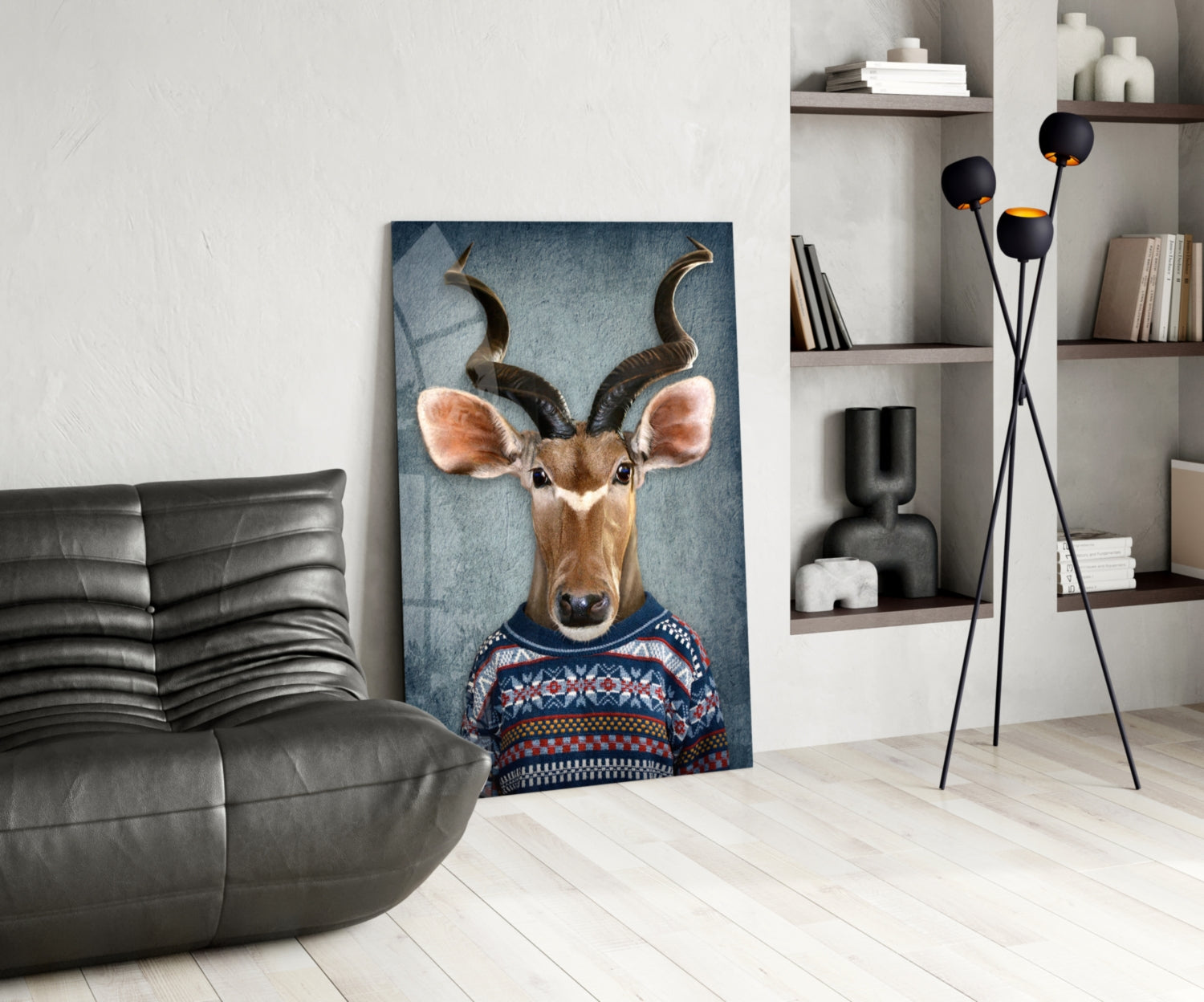 Insigneart USA Insigneart USA Deer Head Glass Wall Art