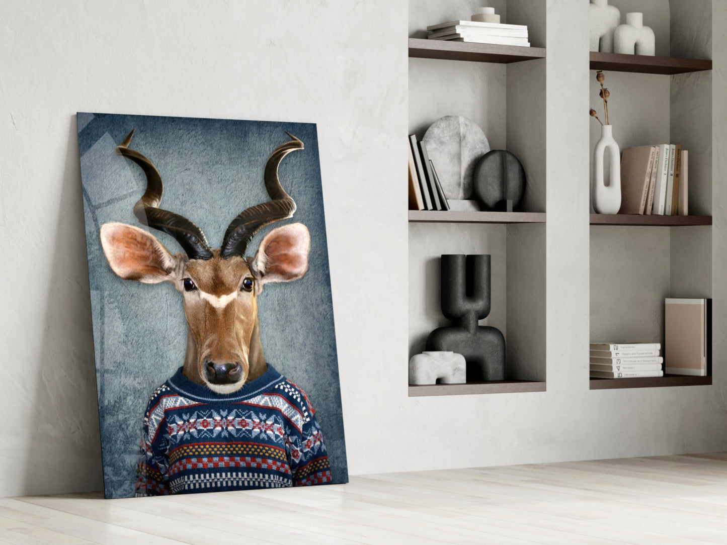 Insigneart USA Insigneart USA Deer Head Glass Wall Art