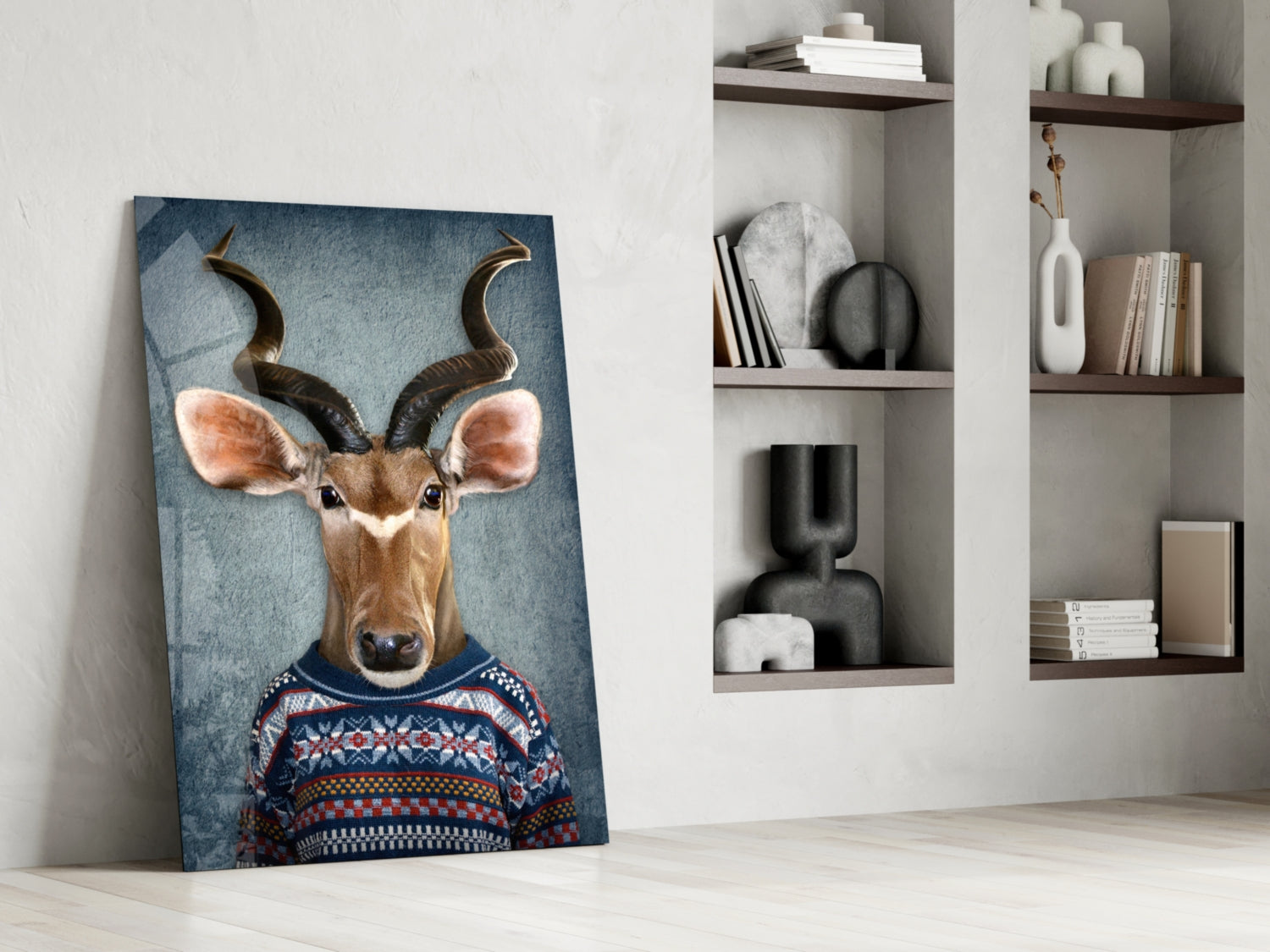 Insigneart USA Insigneart USA Deer Head Glass Wall Art