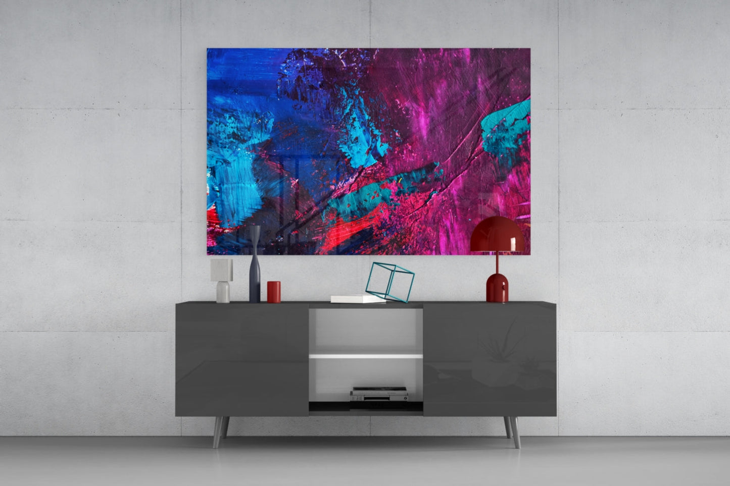 Insigneart USA Insigneart USA Abstract Colors Glass Wall Art