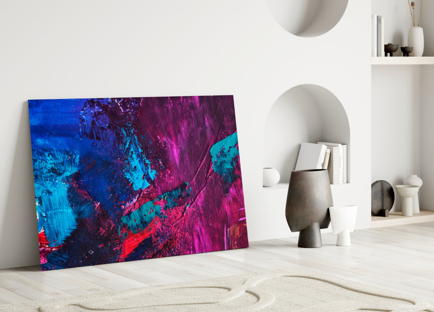 Insigneart USA Insigneart USA Abstract Colors Glass Wall Art