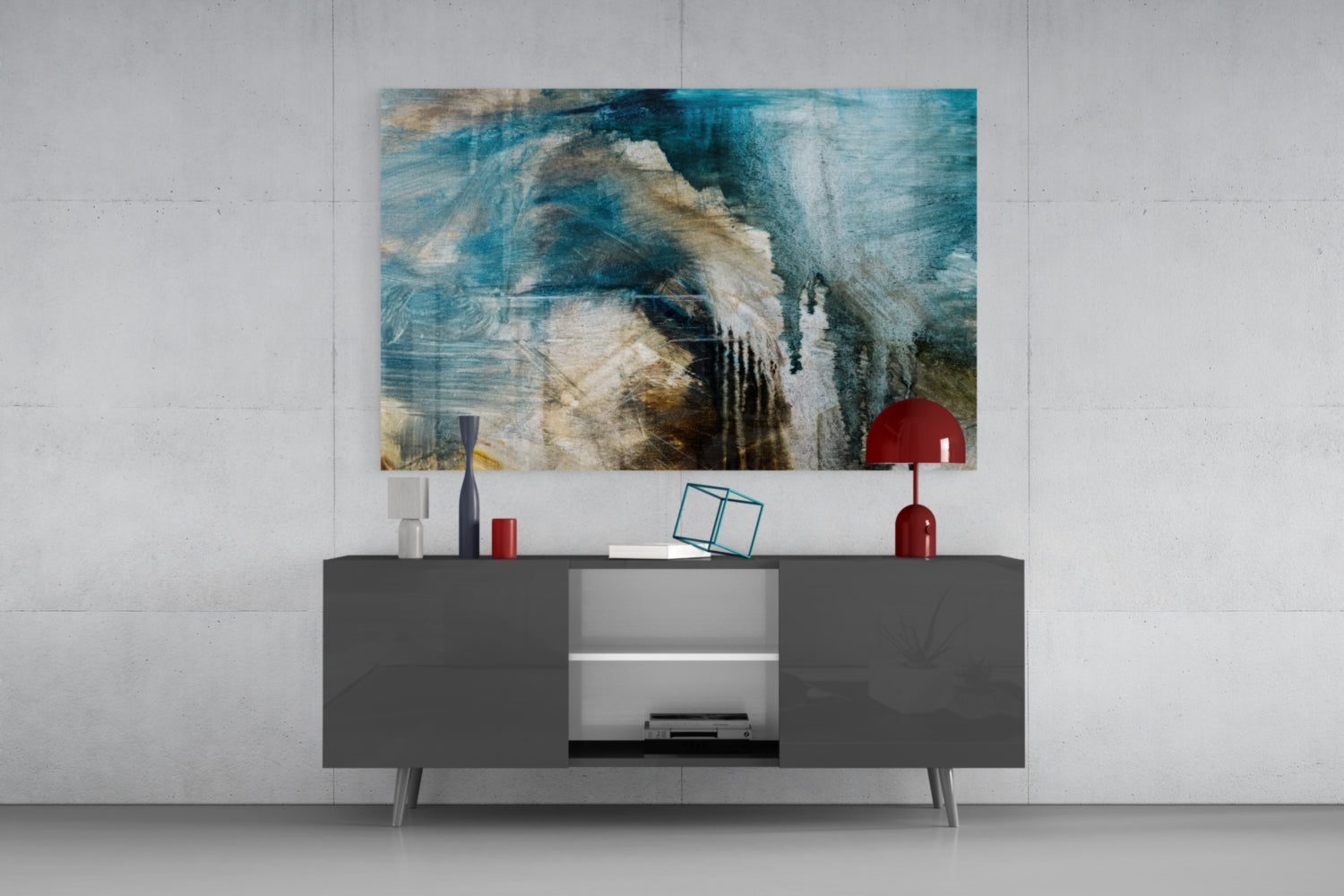 Insigneart USA Insigneart USA Abstract Colors Glass Wall Art