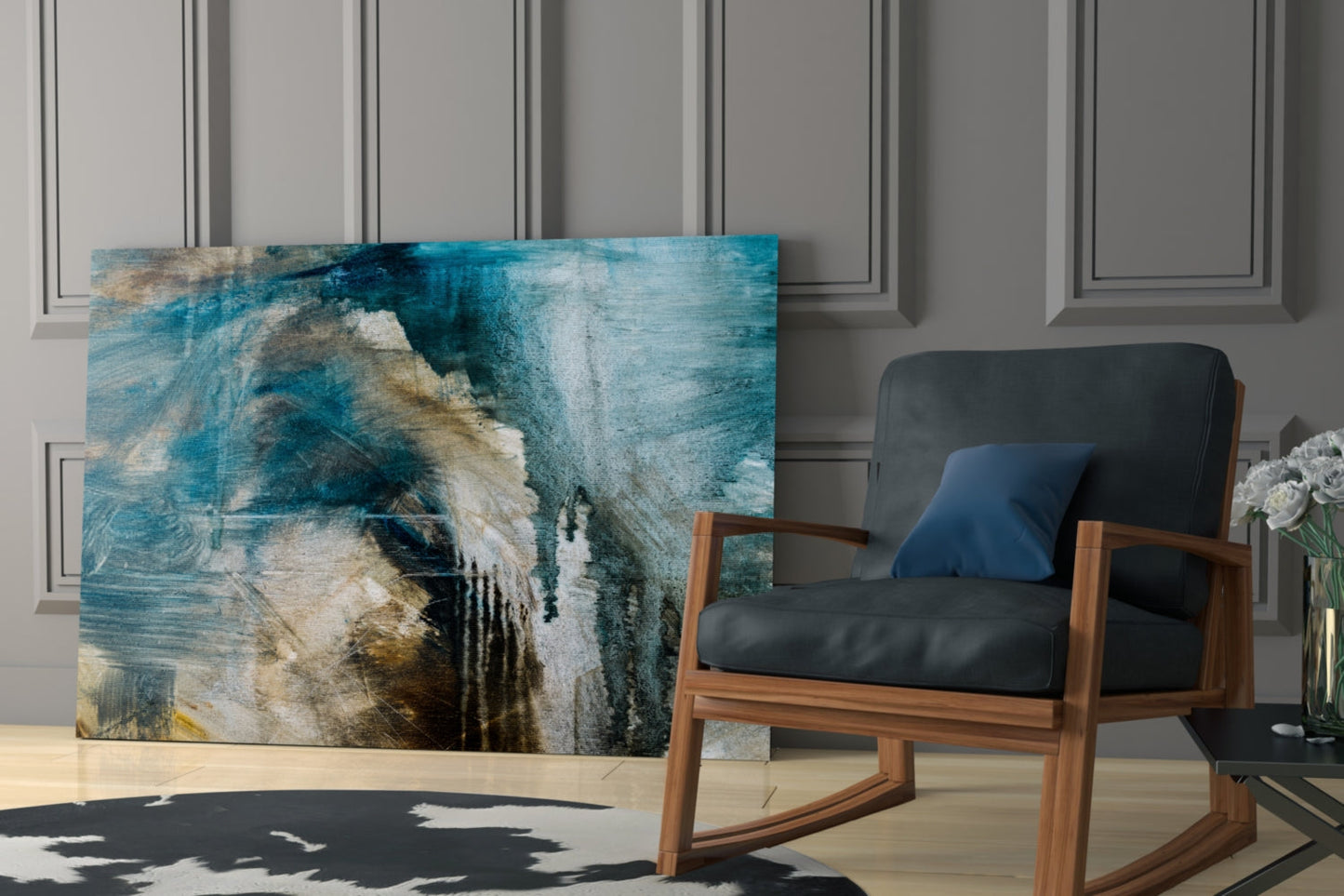 Insigneart USA Insigneart USA Abstract Colors Glass Wall Art