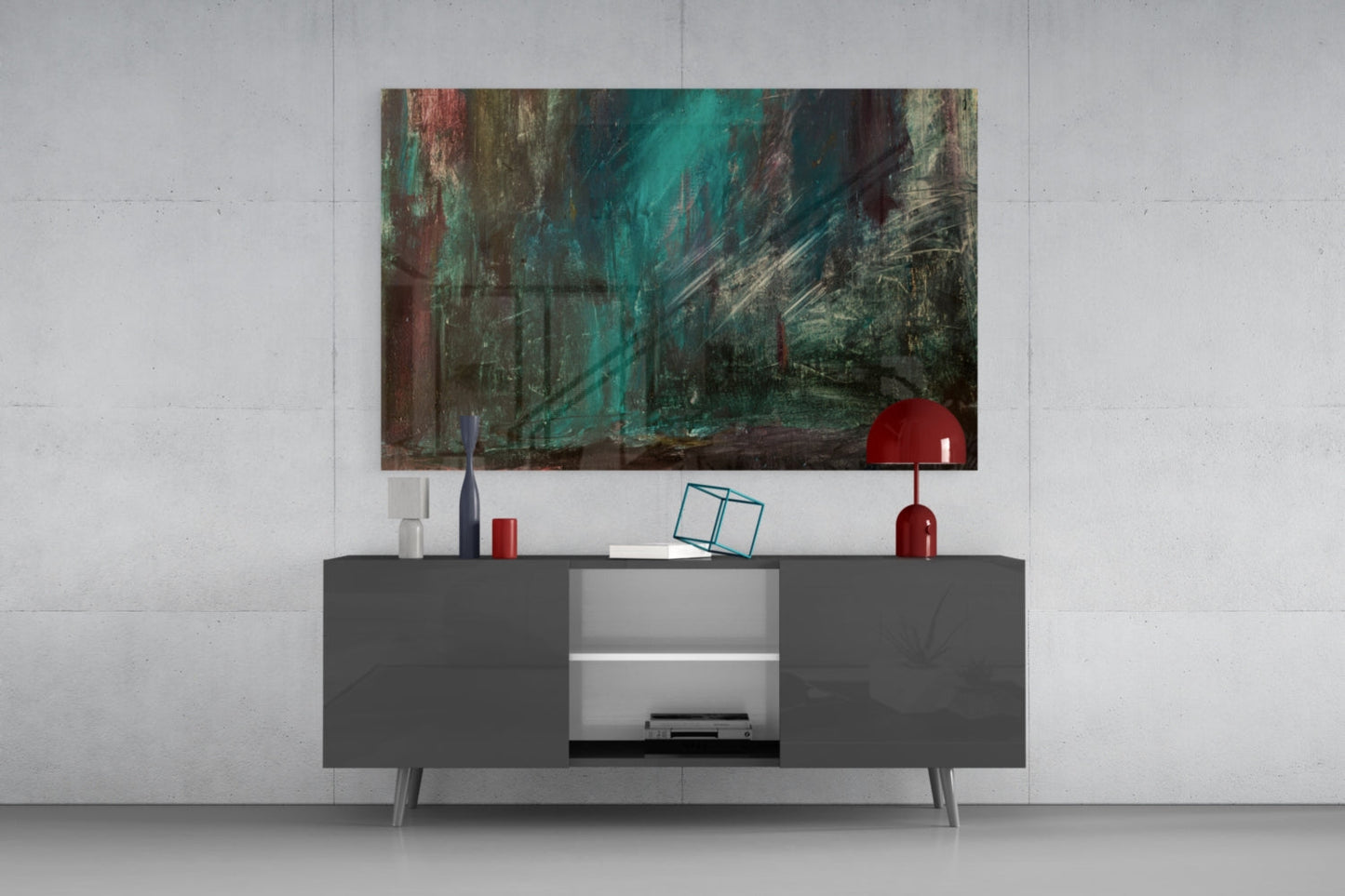 Insigneart USA Insigneart USA Abstract Colors Glass Wall Art