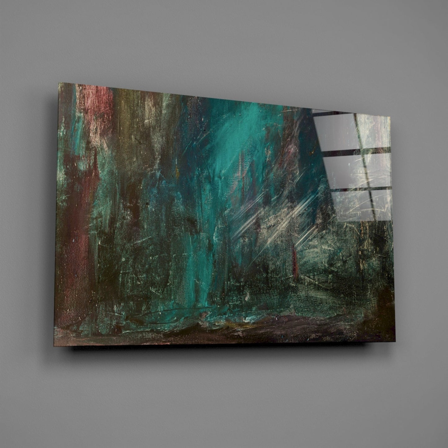Insigneart USA Insigneart USA Abstract Colors Glass Wall Art