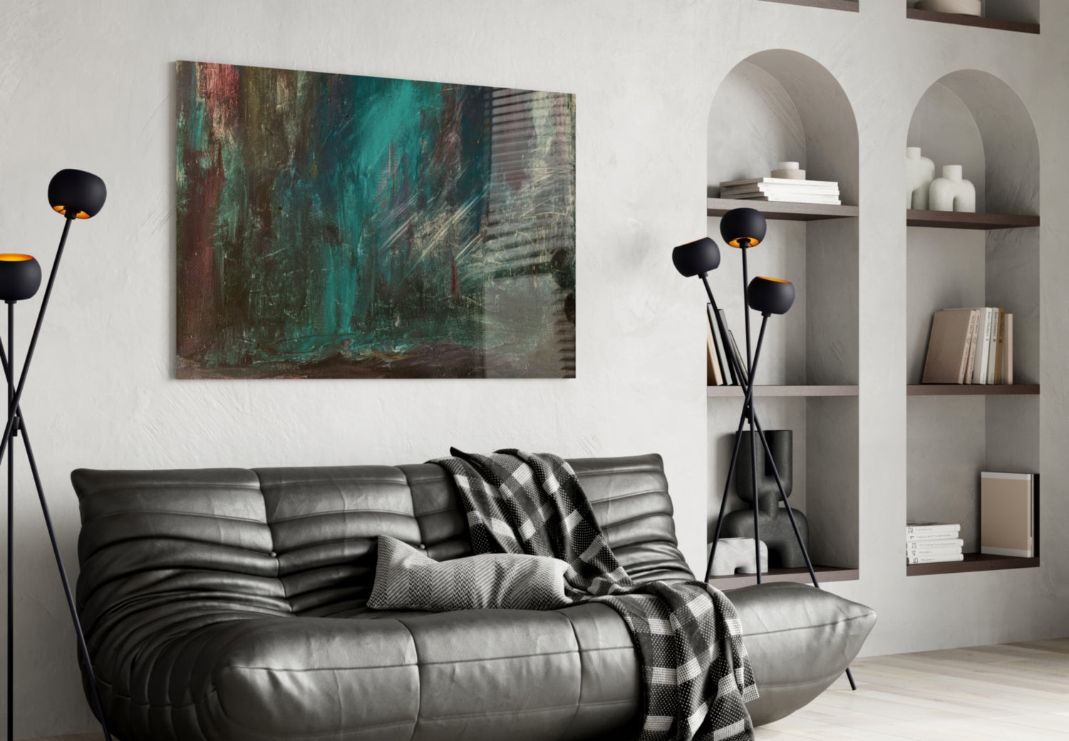 Insigneart USA Insigneart USA Abstract Colors Glass Wall Art