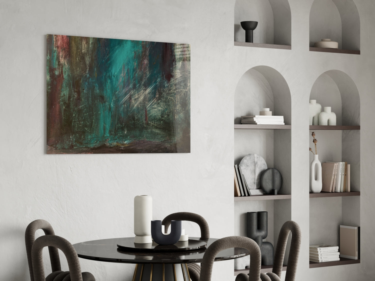 Insigneart USA Insigneart USA Abstract Colors Glass Wall Art