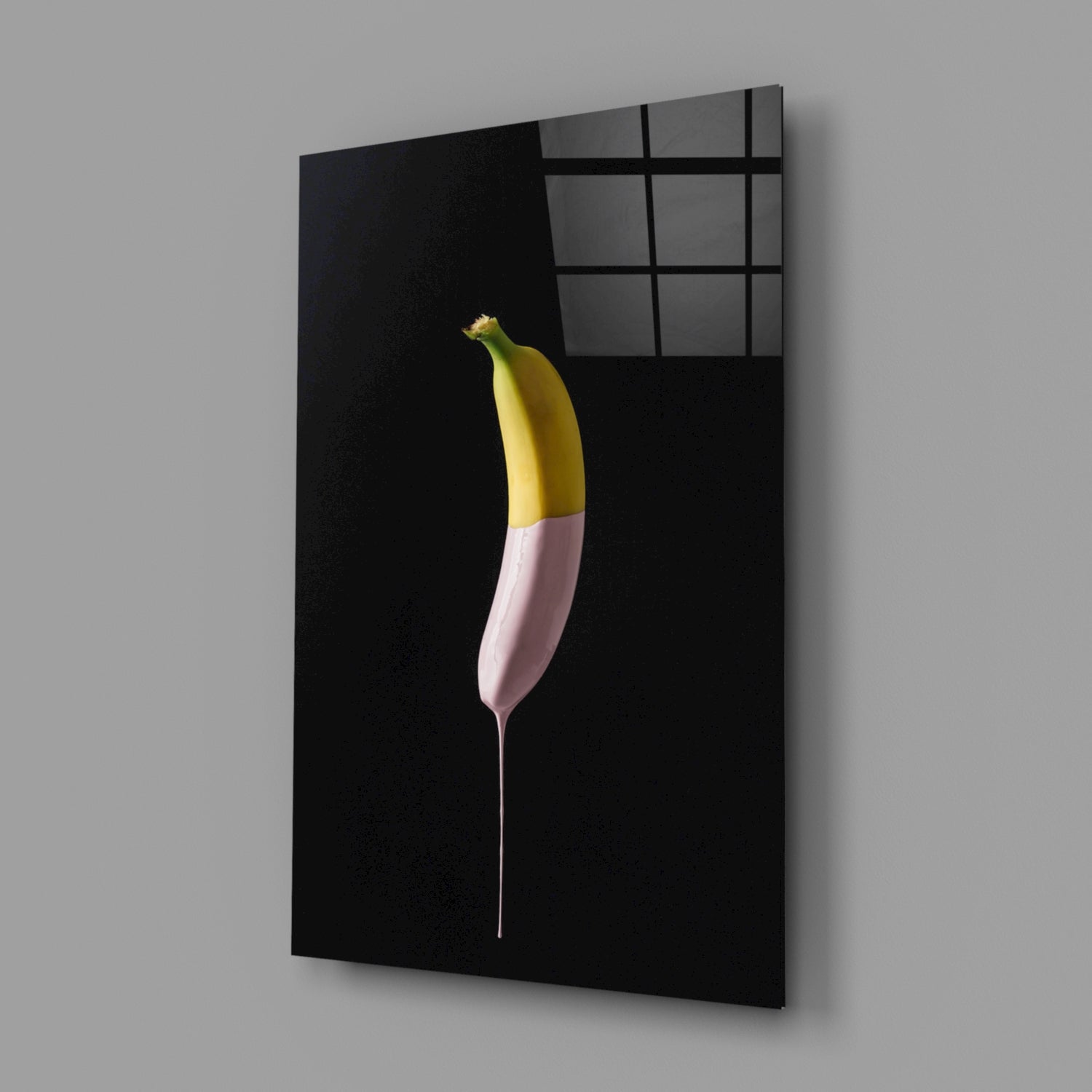 Insigneart USA Insigneart USA Banana Glass Wall Art