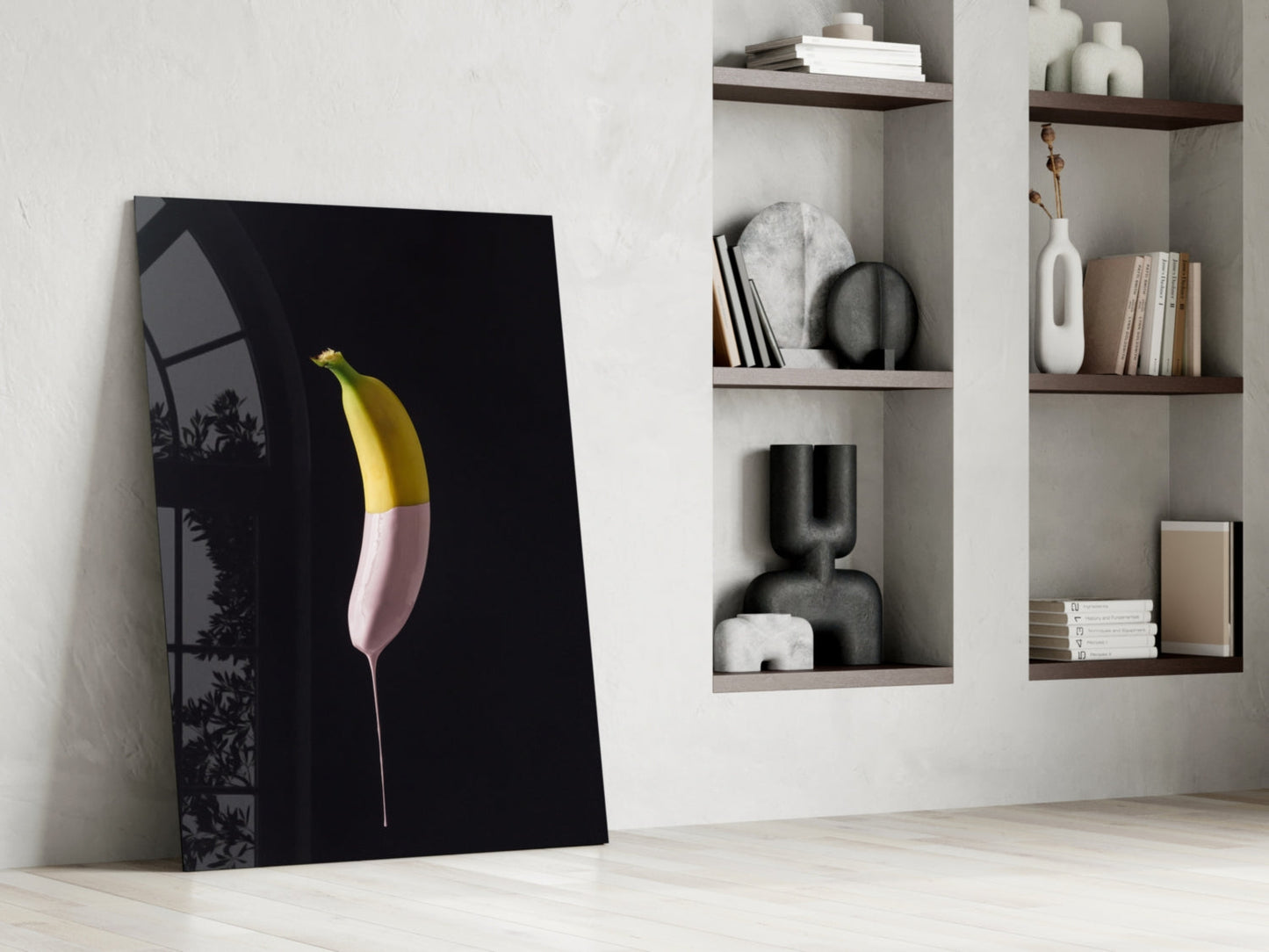 Insigneart USA Insigneart USA Banana Glass Wall Art