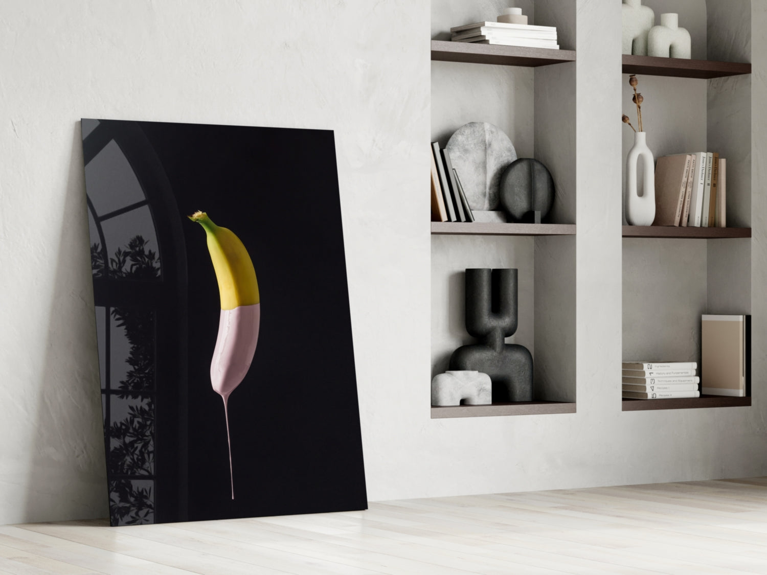 Insigneart USA Insigneart USA Banana Glass Wall Art