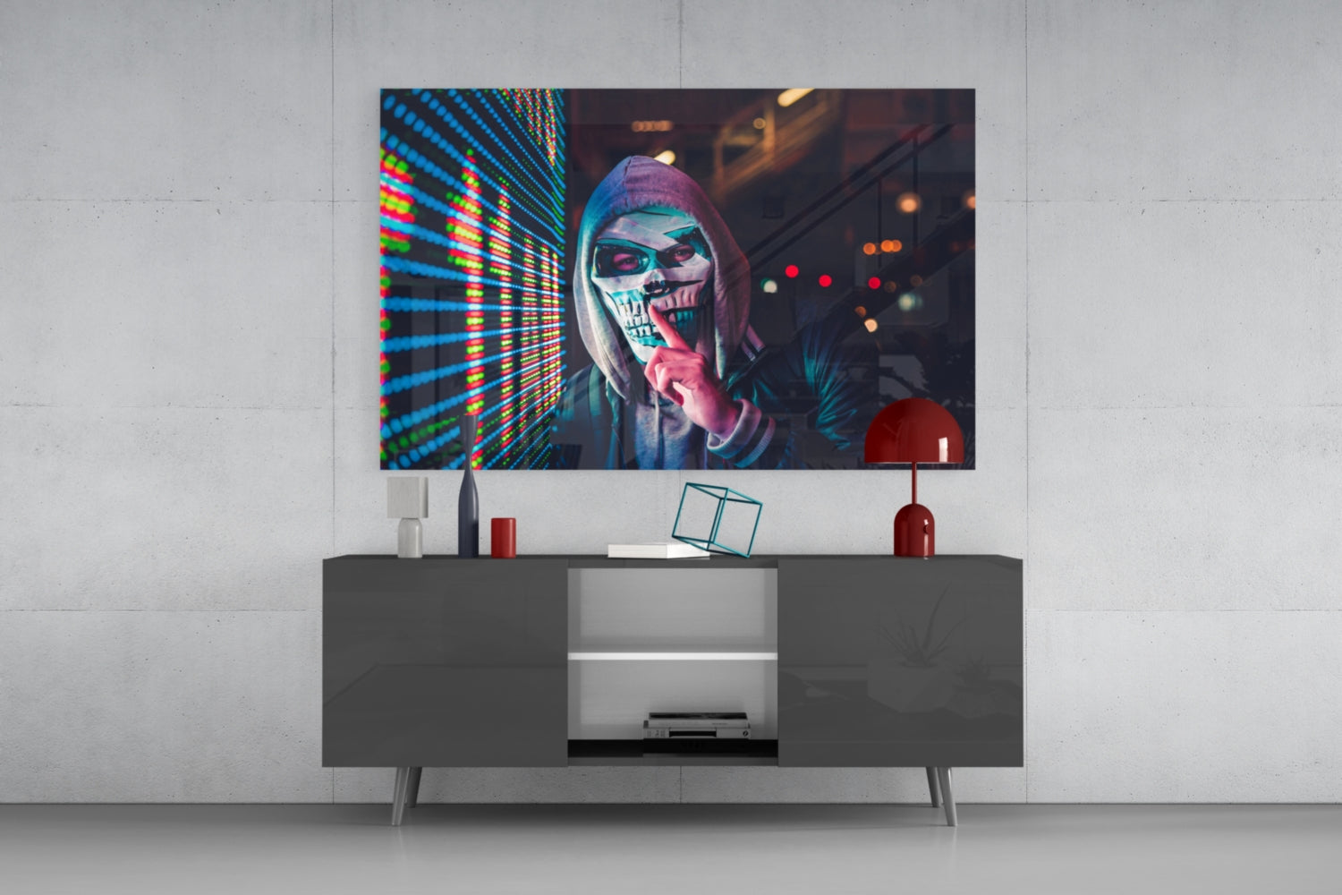 Insigneart USA Insigneart USA Be quiet! Glass Wall Art
