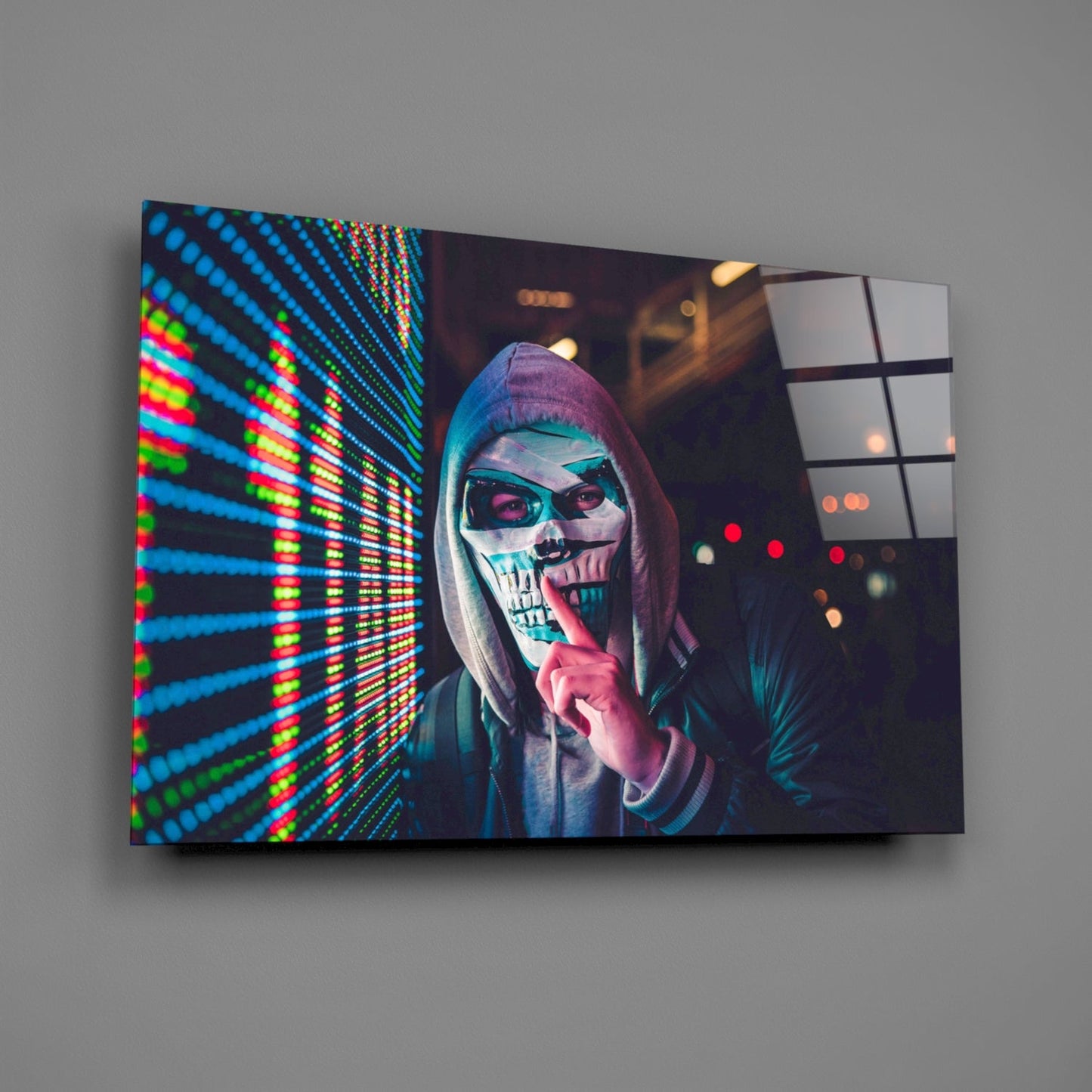 Insigneart USA Insigneart USA Be quiet! Glass Wall Art