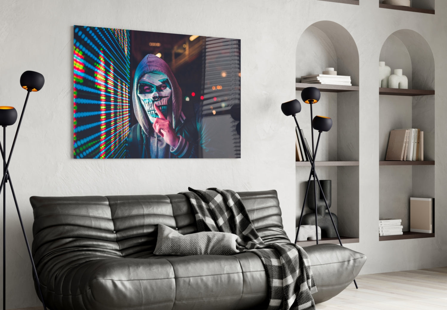 Insigneart USA Insigneart USA Be quiet! Glass Wall Art