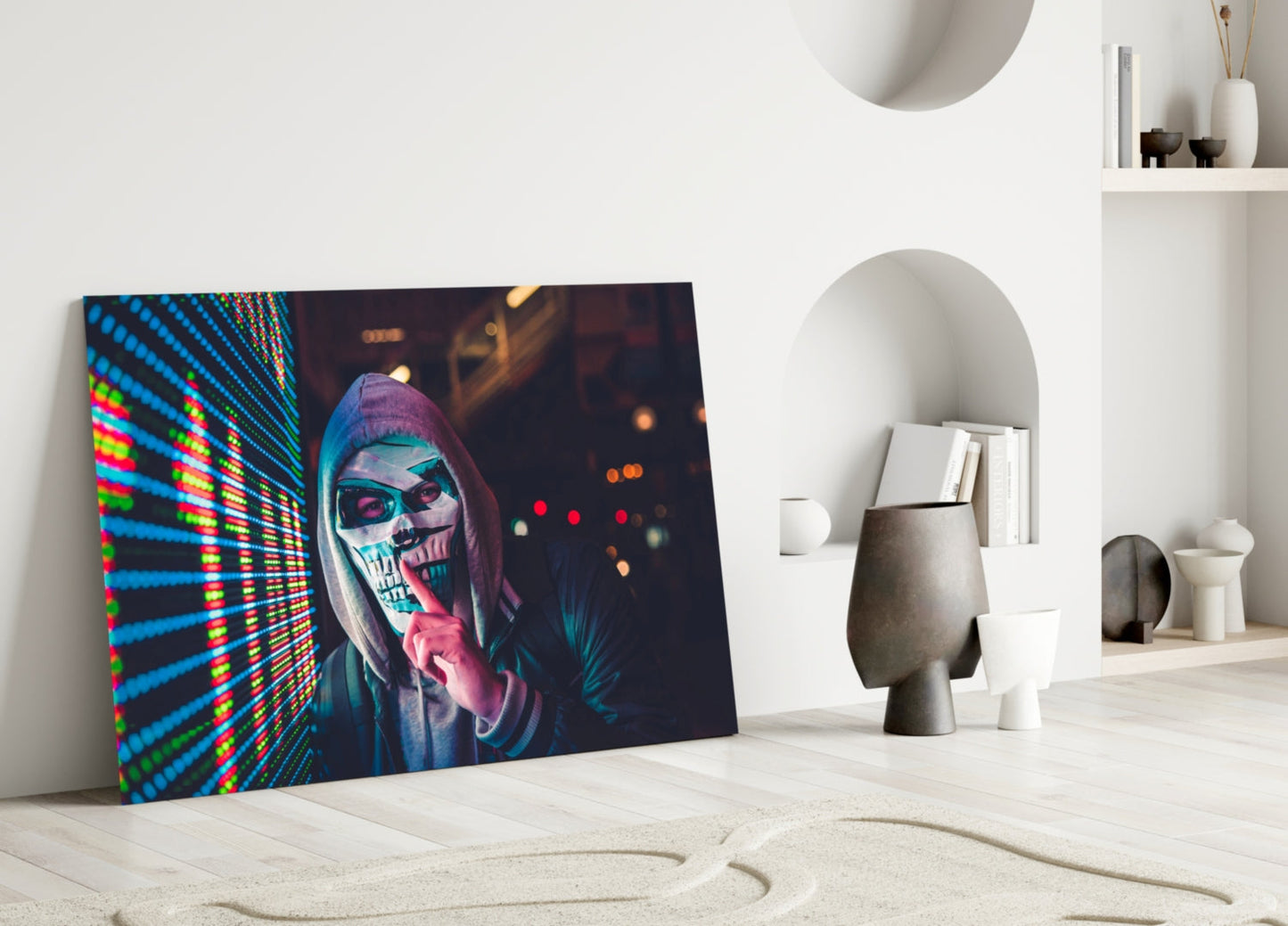 Insigneart USA Insigneart USA Be quiet! Glass Wall Art