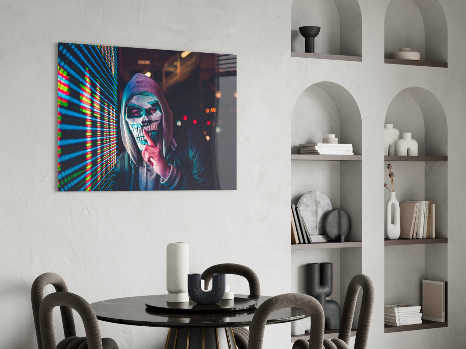 Insigneart USA Insigneart USA Be quiet! Glass Wall Art