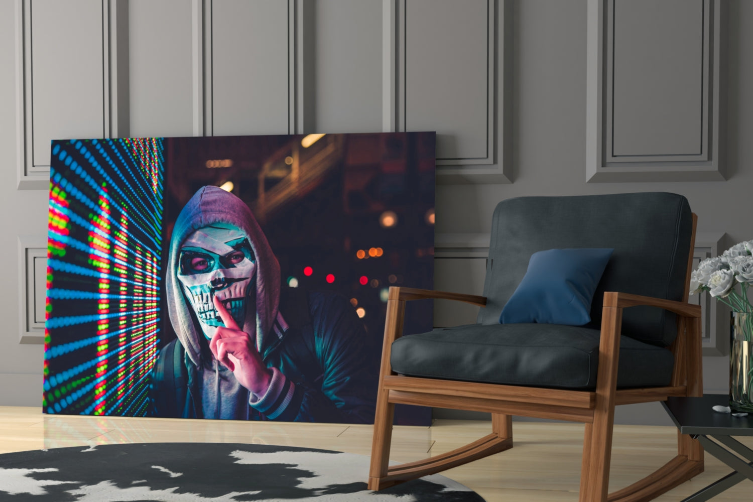 Insigneart USA Insigneart USA Be quiet! Glass Wall Art