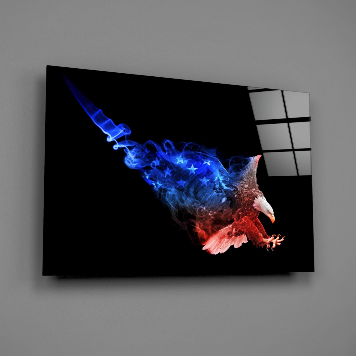 Insigneart USA Insigneart USA Eagle Glass Wall Art