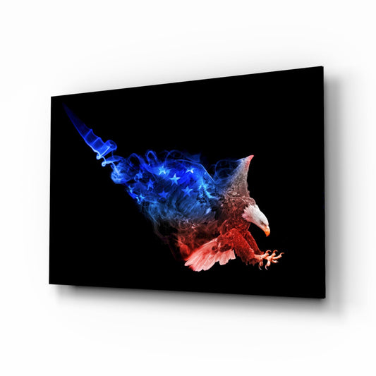 Insigneart USA Insigneart USA Eagle Glass Wall Art