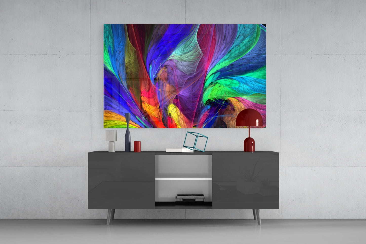 Insigneart USA Insigneart USA Colorful Patterns Glass Wall Art